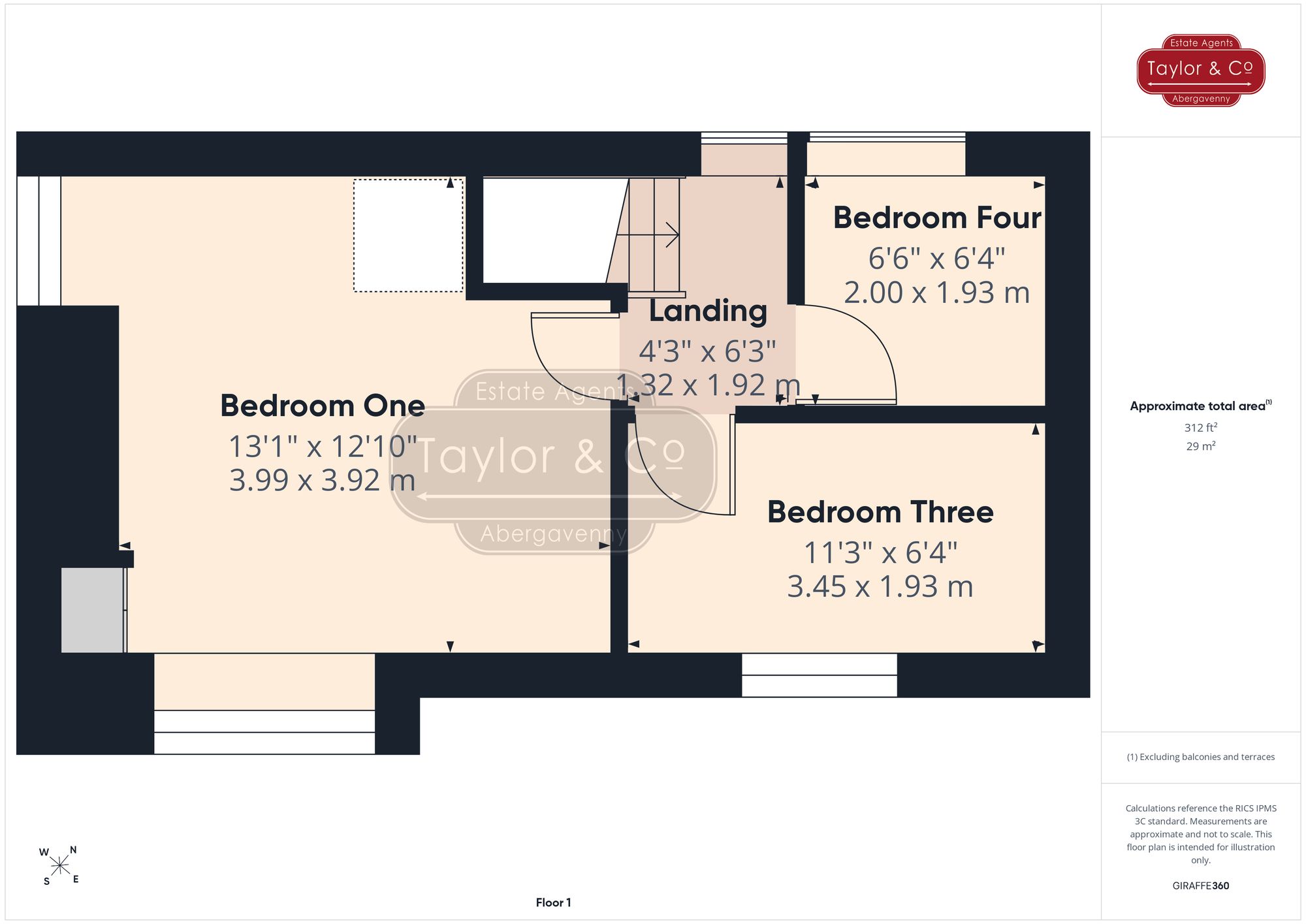 Floorplans For Llangua, Abergavenny, NP7
