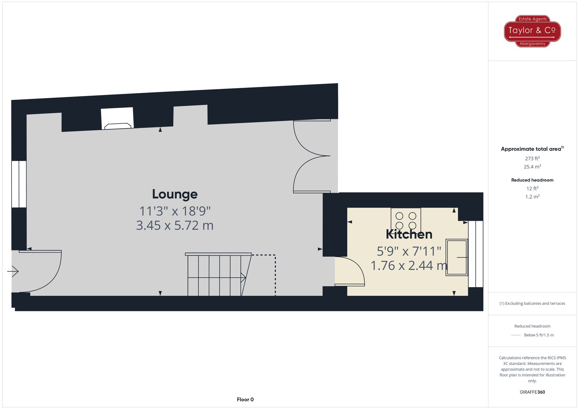 Floorplans For Queen Street, Blaenavon, NP4