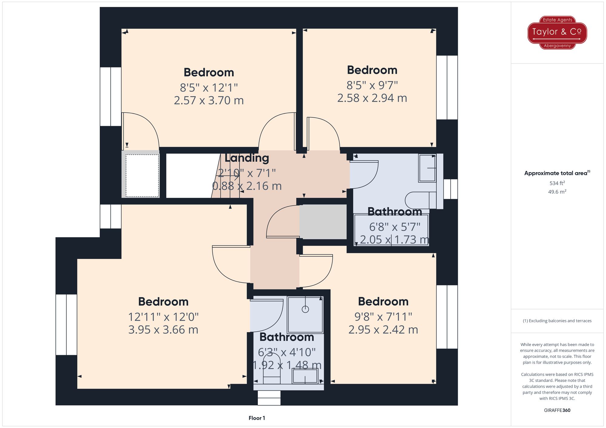 Floorplans For The Shires, Gilwern, NP7