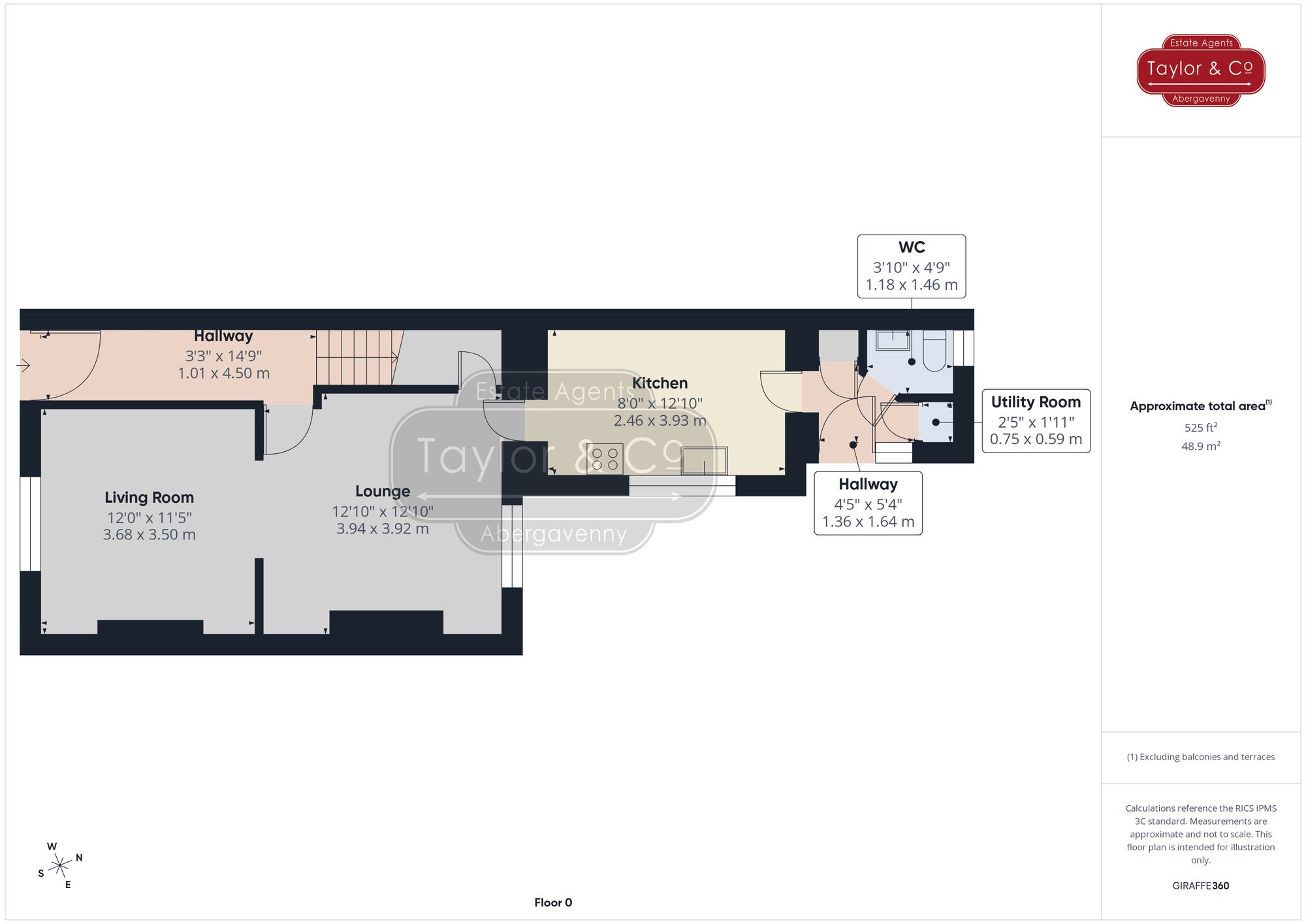 Floorplans For Poplars Road, Mardy, NP7