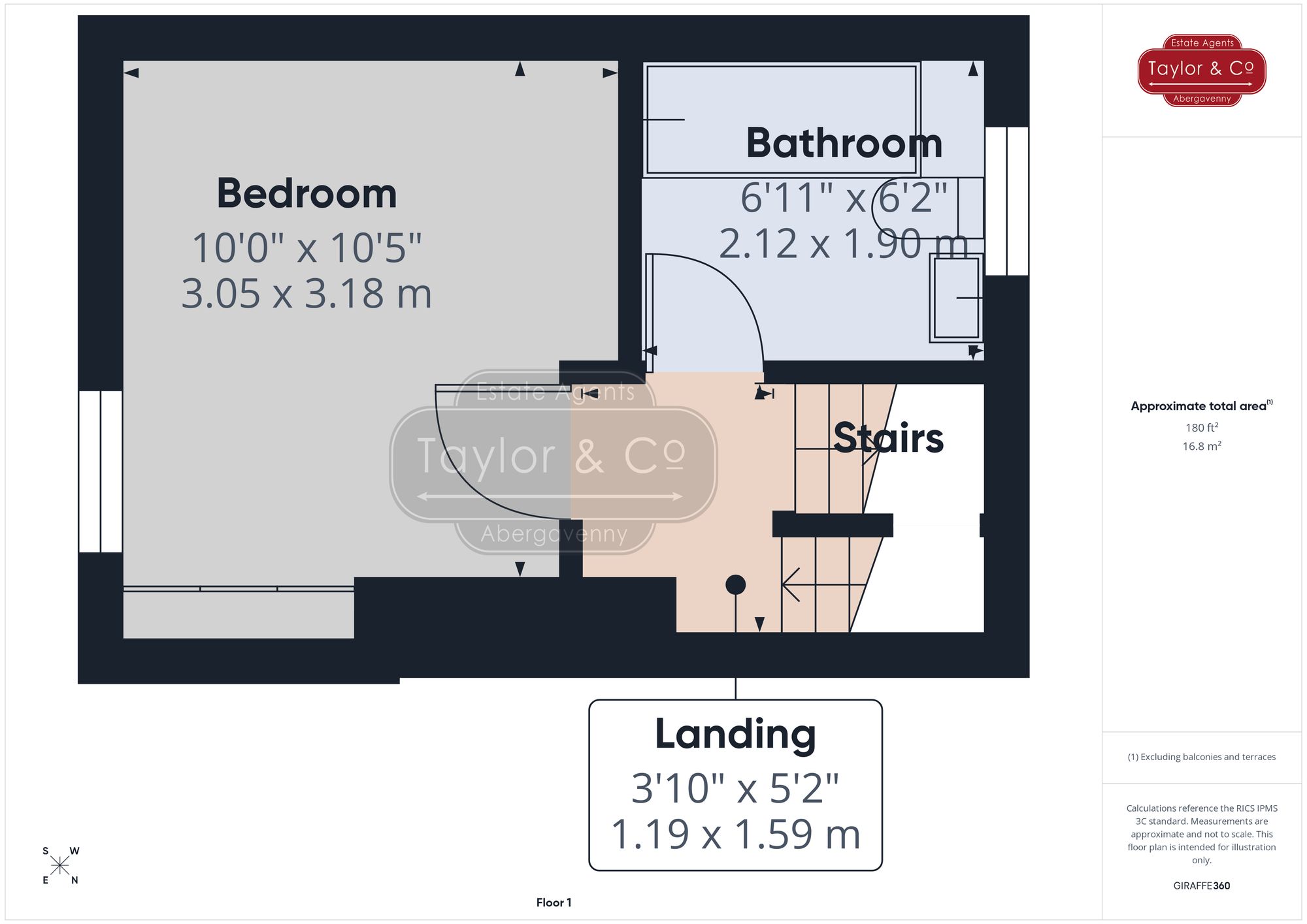 Floorplans For Ross Road, Abergavenny, NP7