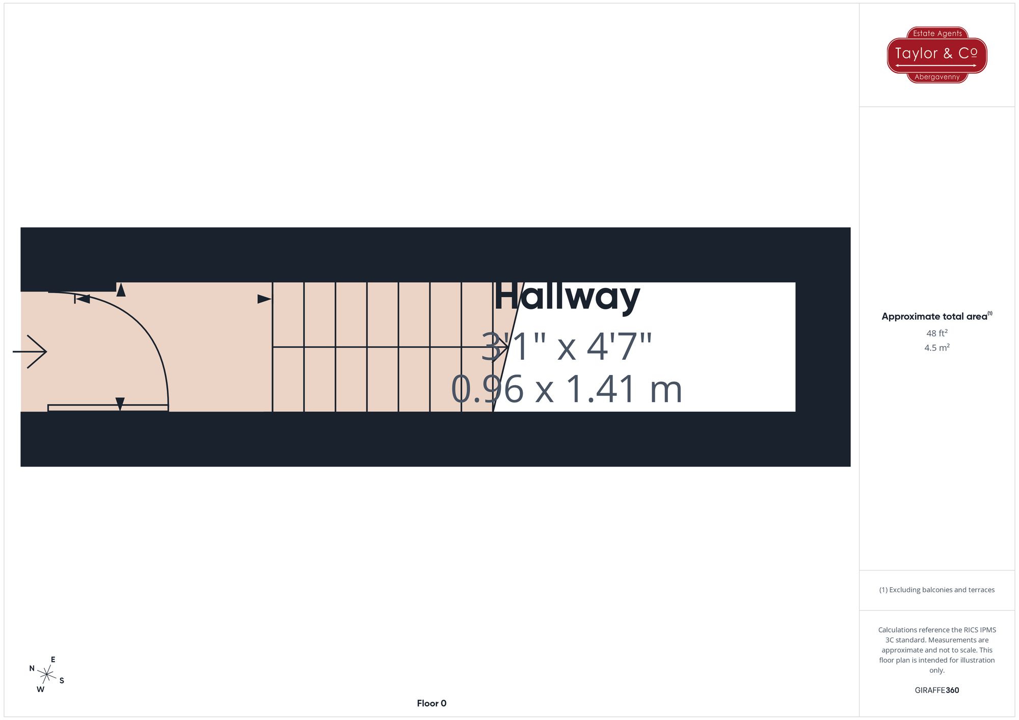 Floorplans For Bridge Street, Usk, NP15