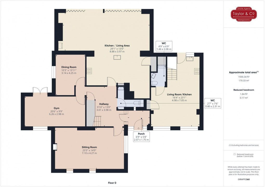 Floorplan for Llandenny, Usk, NP15