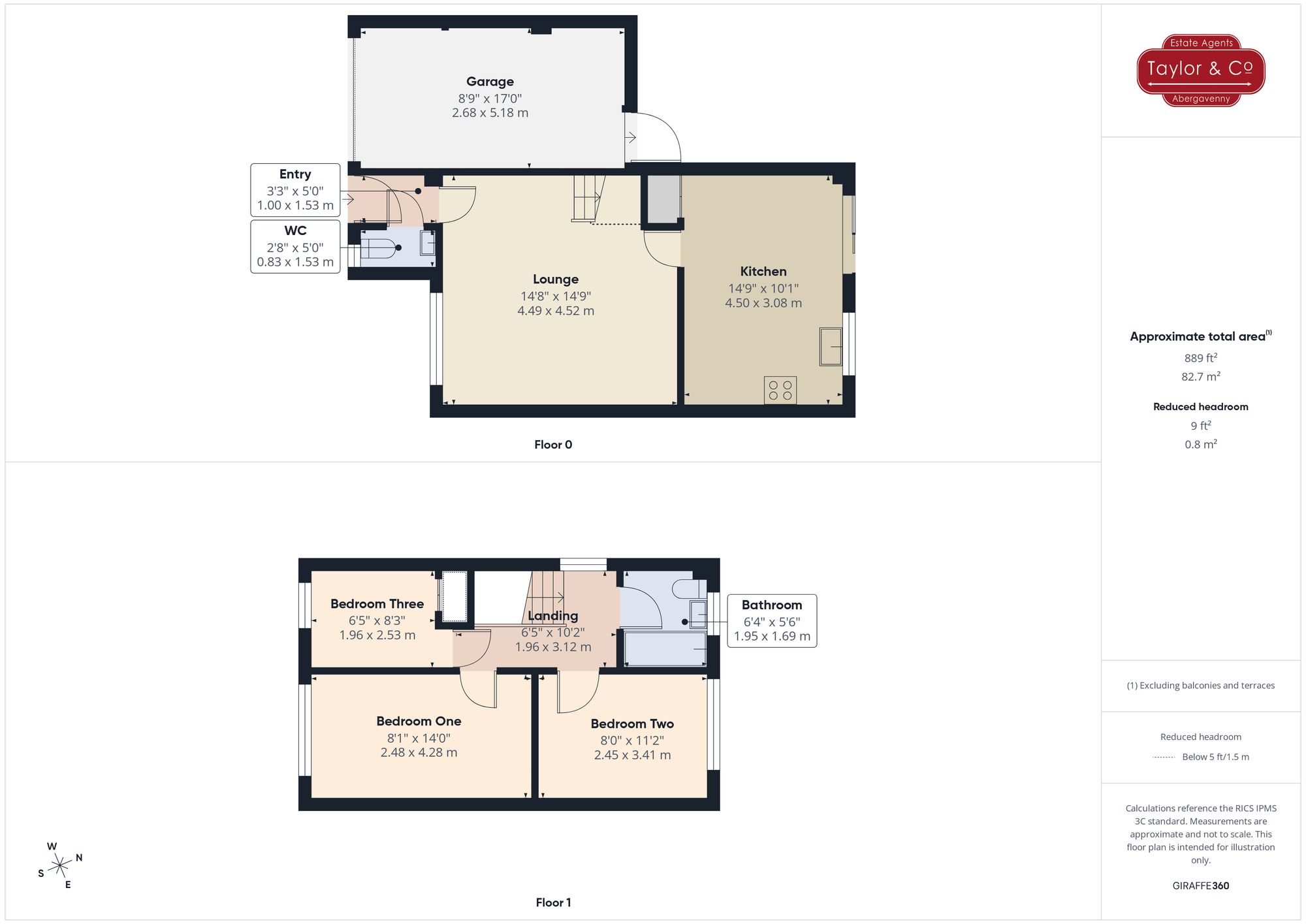 Floorplans For Gobannium Way, Ysbytty Fields, NP7