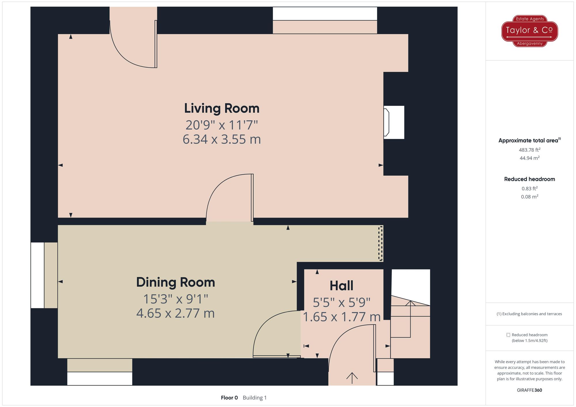 Floorplans For Cross Ash, Abergavenny, NP7