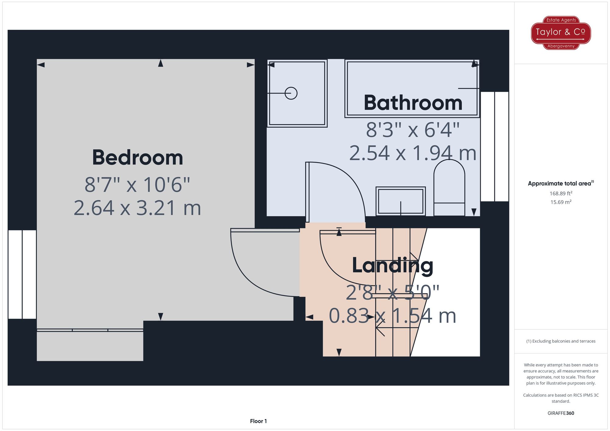 Floorplans For Ross Road, Abergavenny, NP7