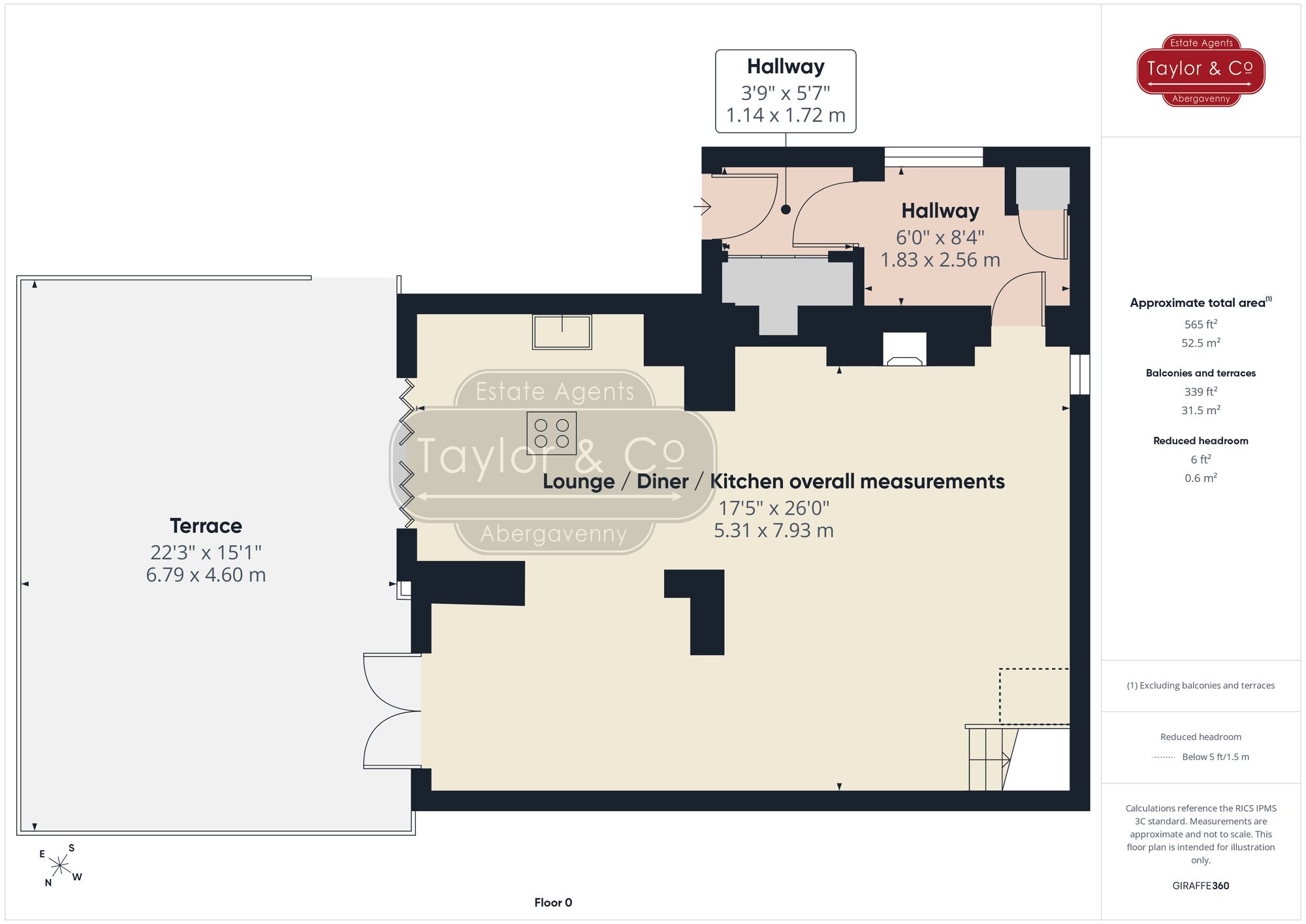 Floorplans For The Dardy, Crickhowell, NP8
