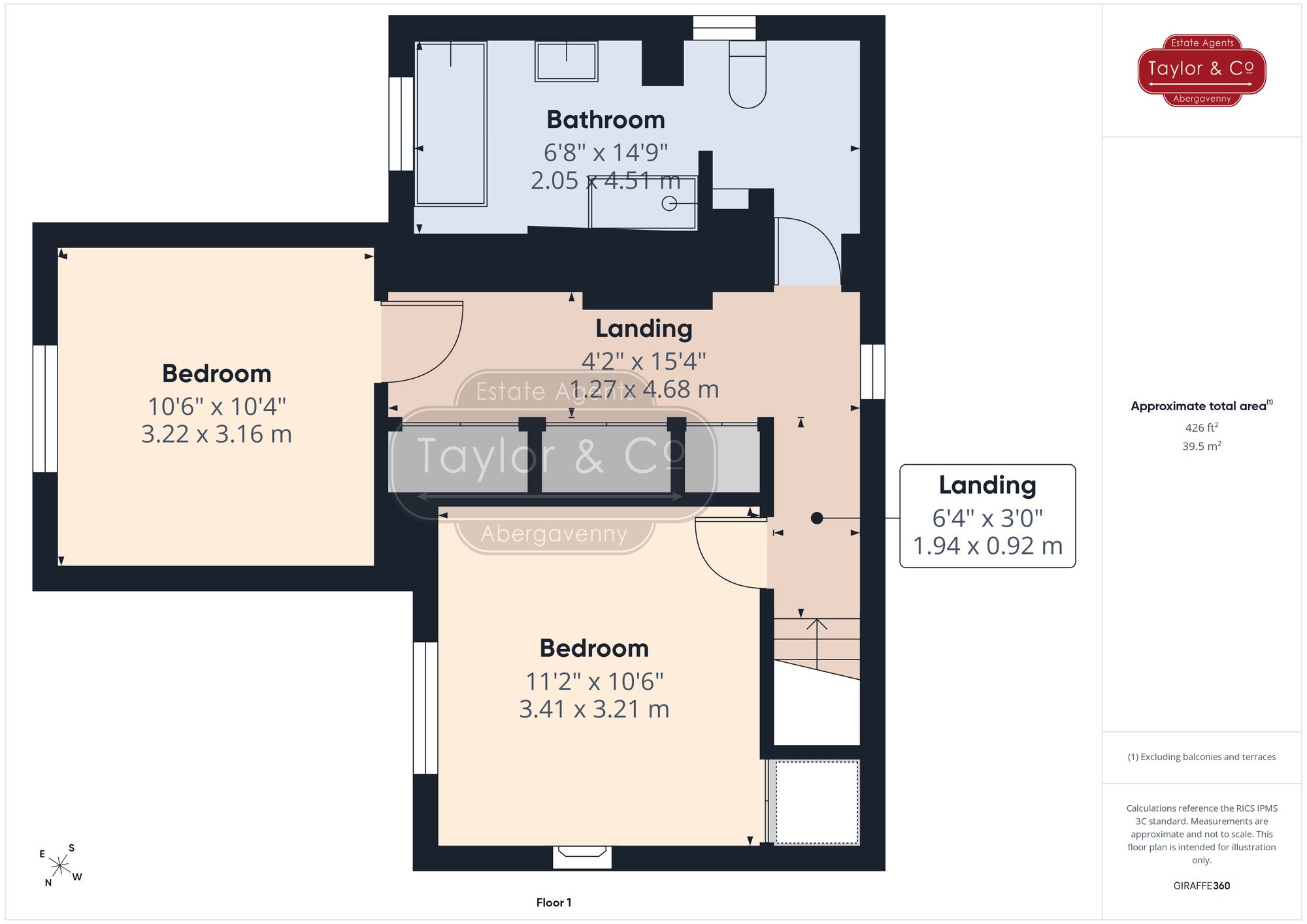 Floorplans For The Dardy, Crickhowell, NP8