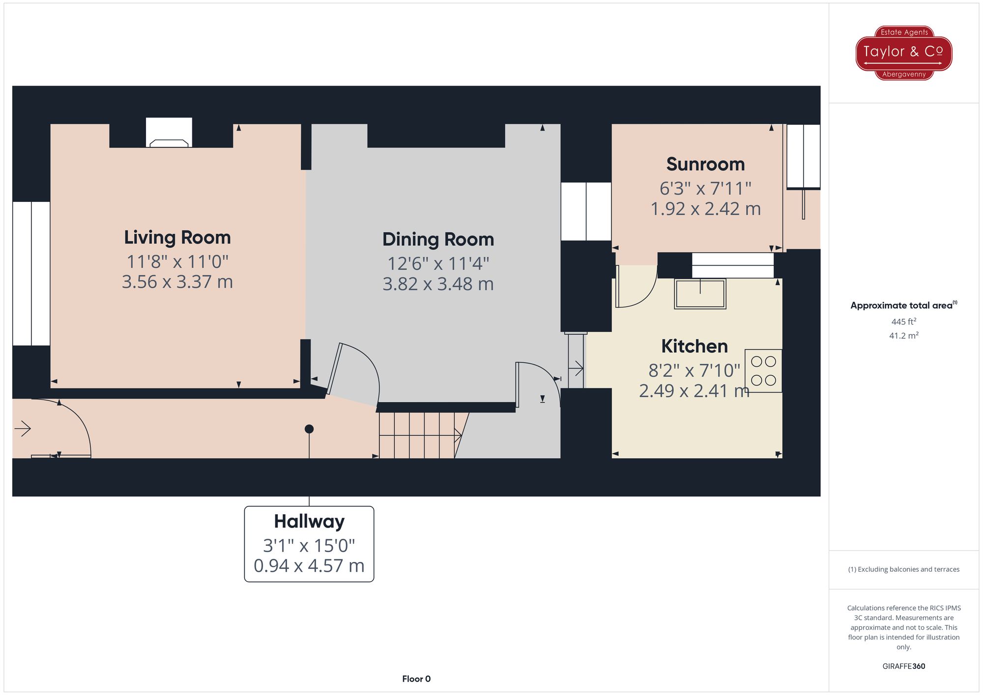 Floorplans For Merthyr Road, Abergavenny, NP7