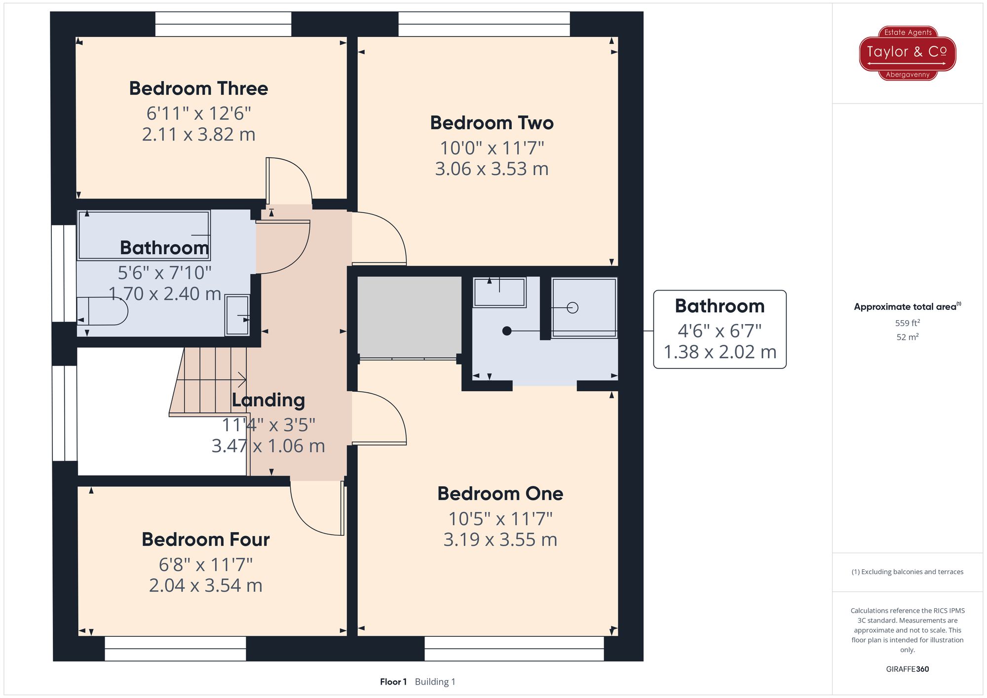 Floorplans For Croesonen Parc, Abergavenny, NP7