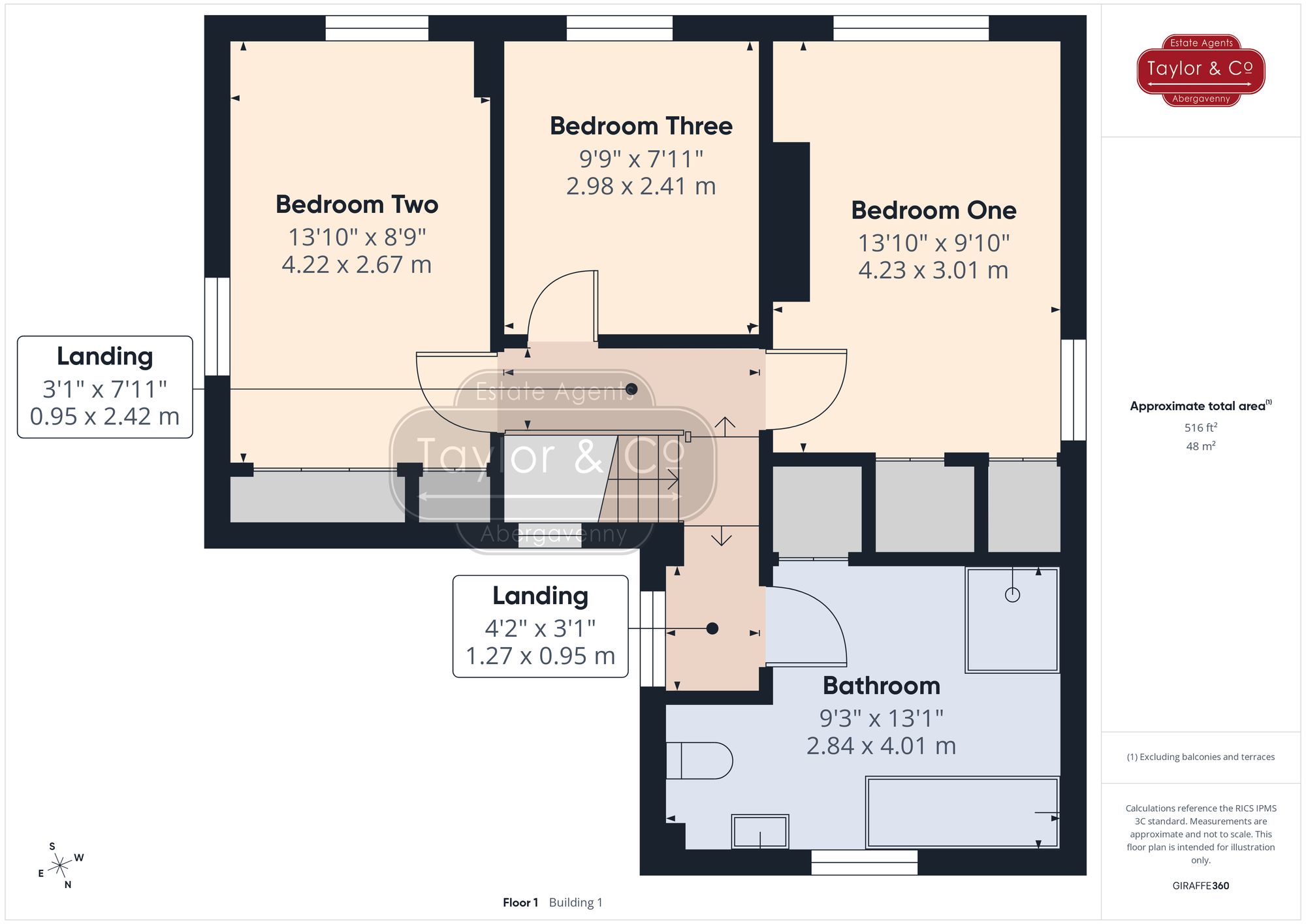 Floorplans For Llanvair Kilgeddin, Abergavenny, NP7