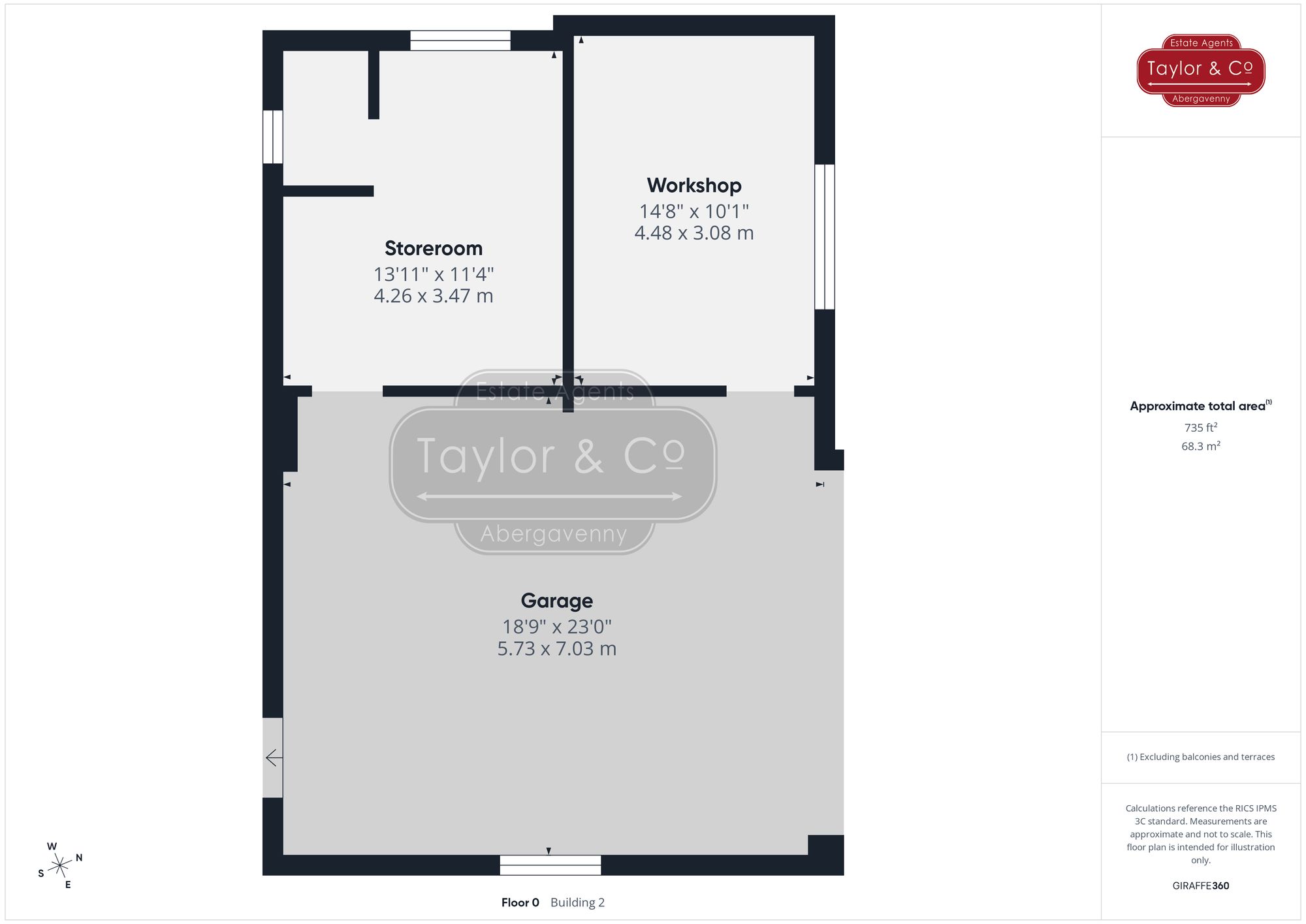 Floorplans For Llanvair Kilgeddin, Abergavenny, NP7