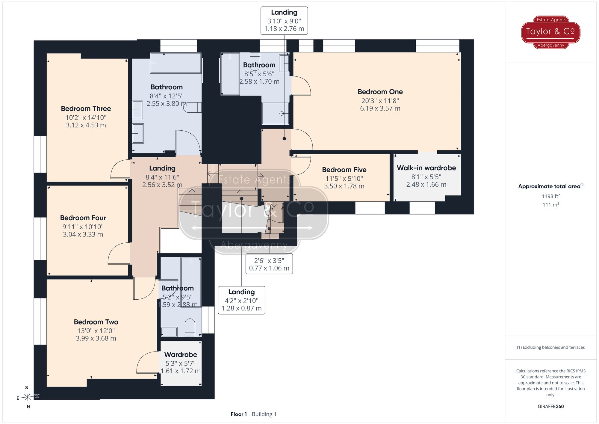 Floorplans For Llangattock, Crickhowell, NP8