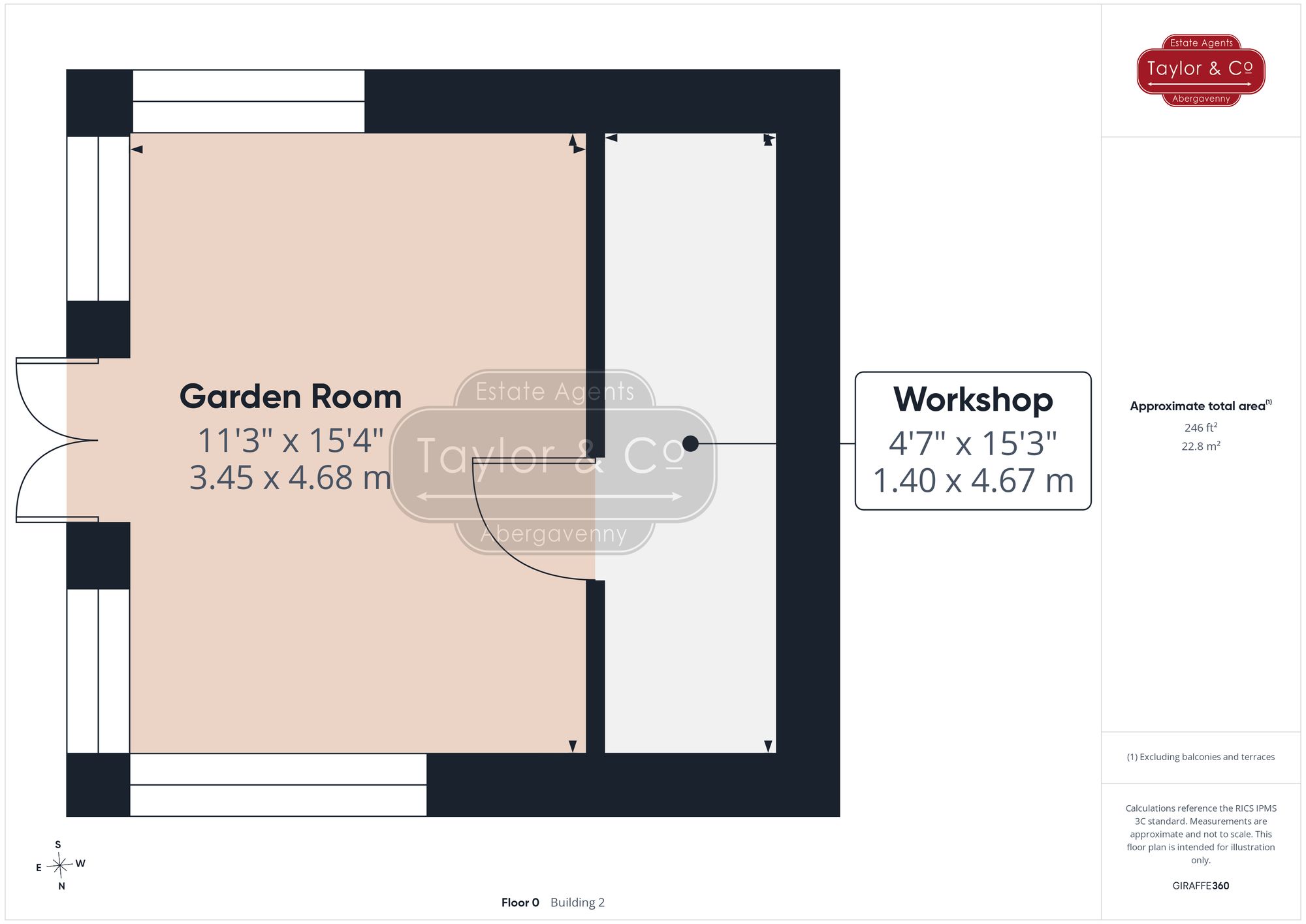 Floorplans For Llangattock, Crickhowell, NP8