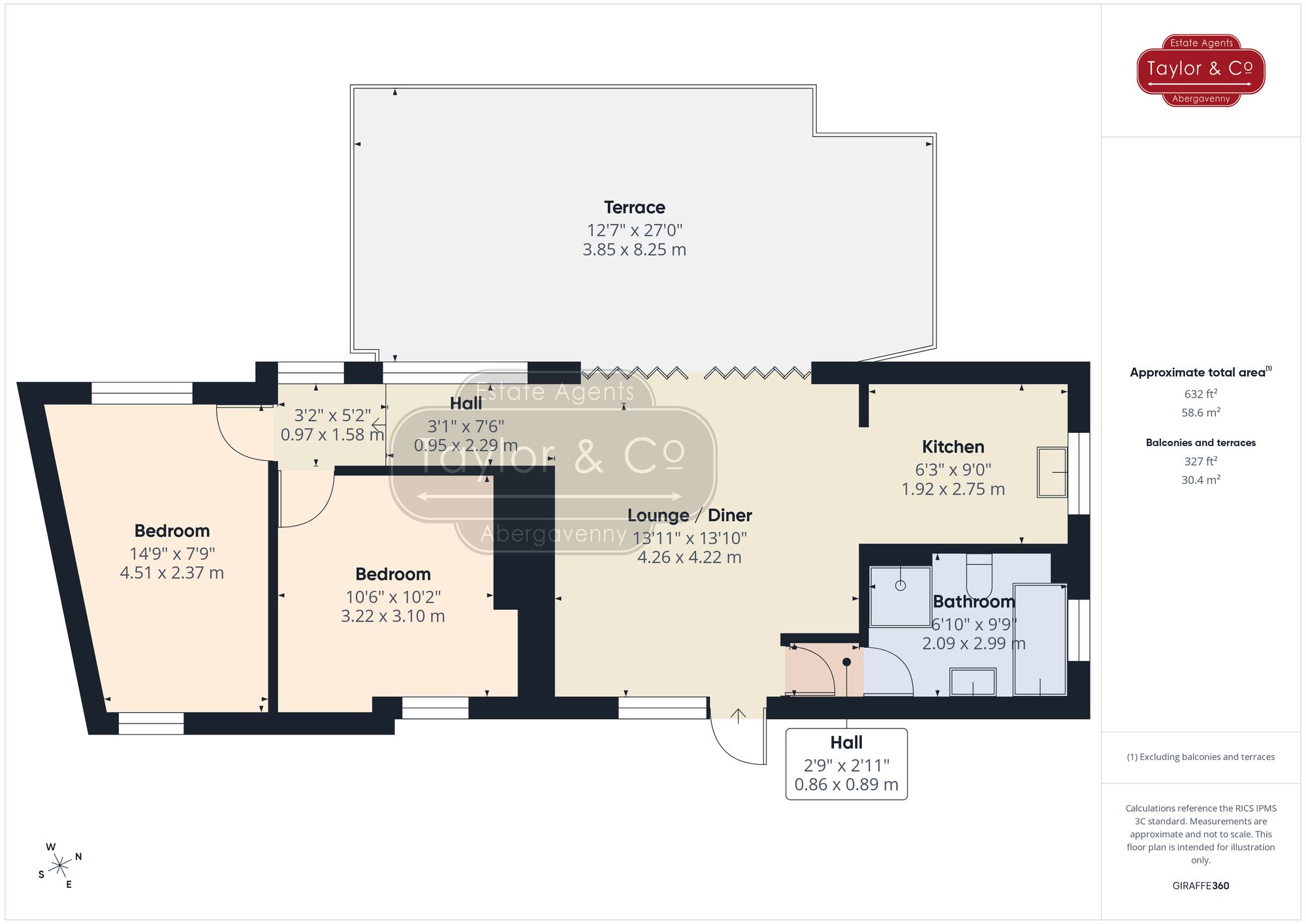 Floorplans For Llangattock, Crickhowell, NP8