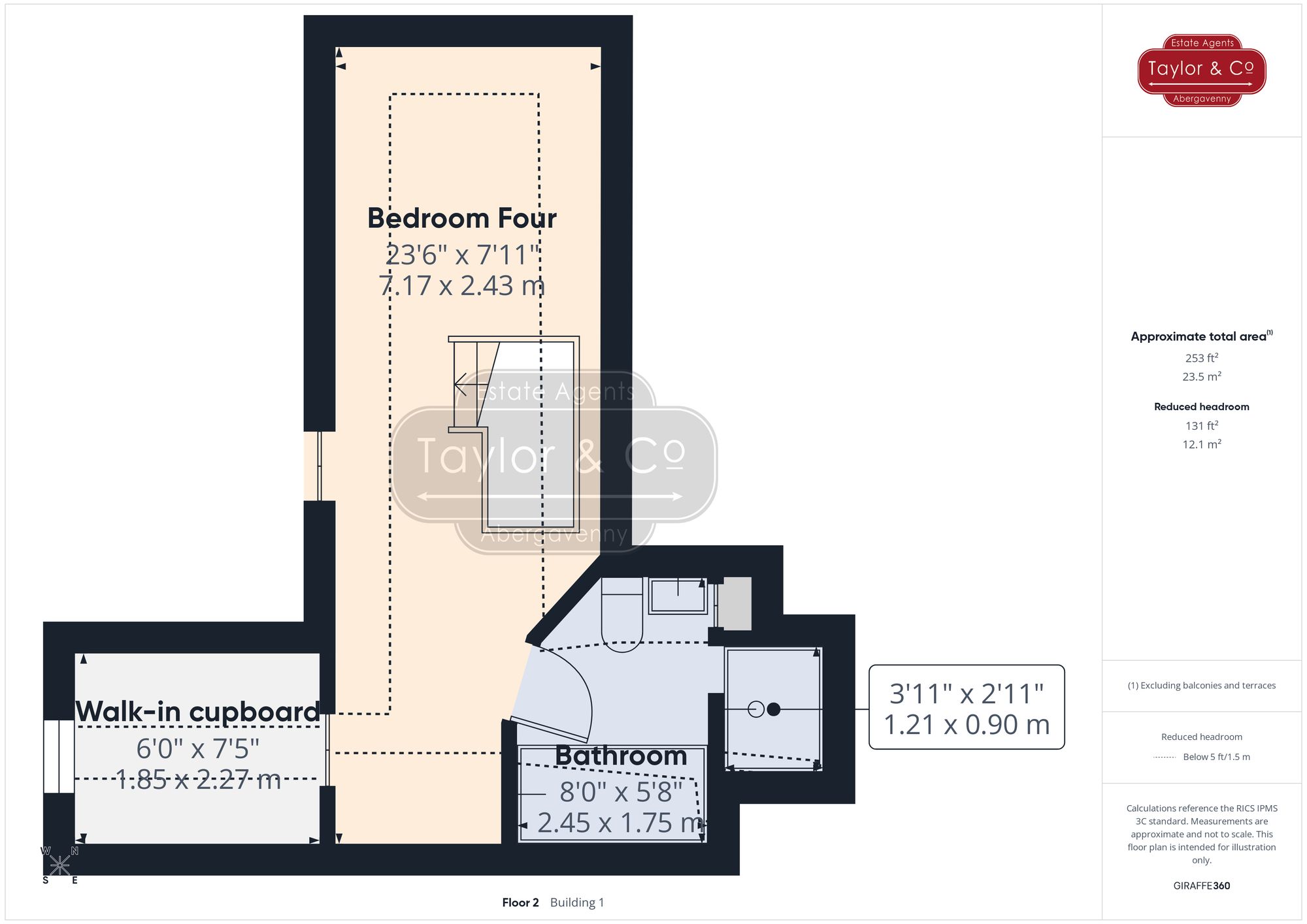 Floorplans For Albert Road, Abergavenny, NP7