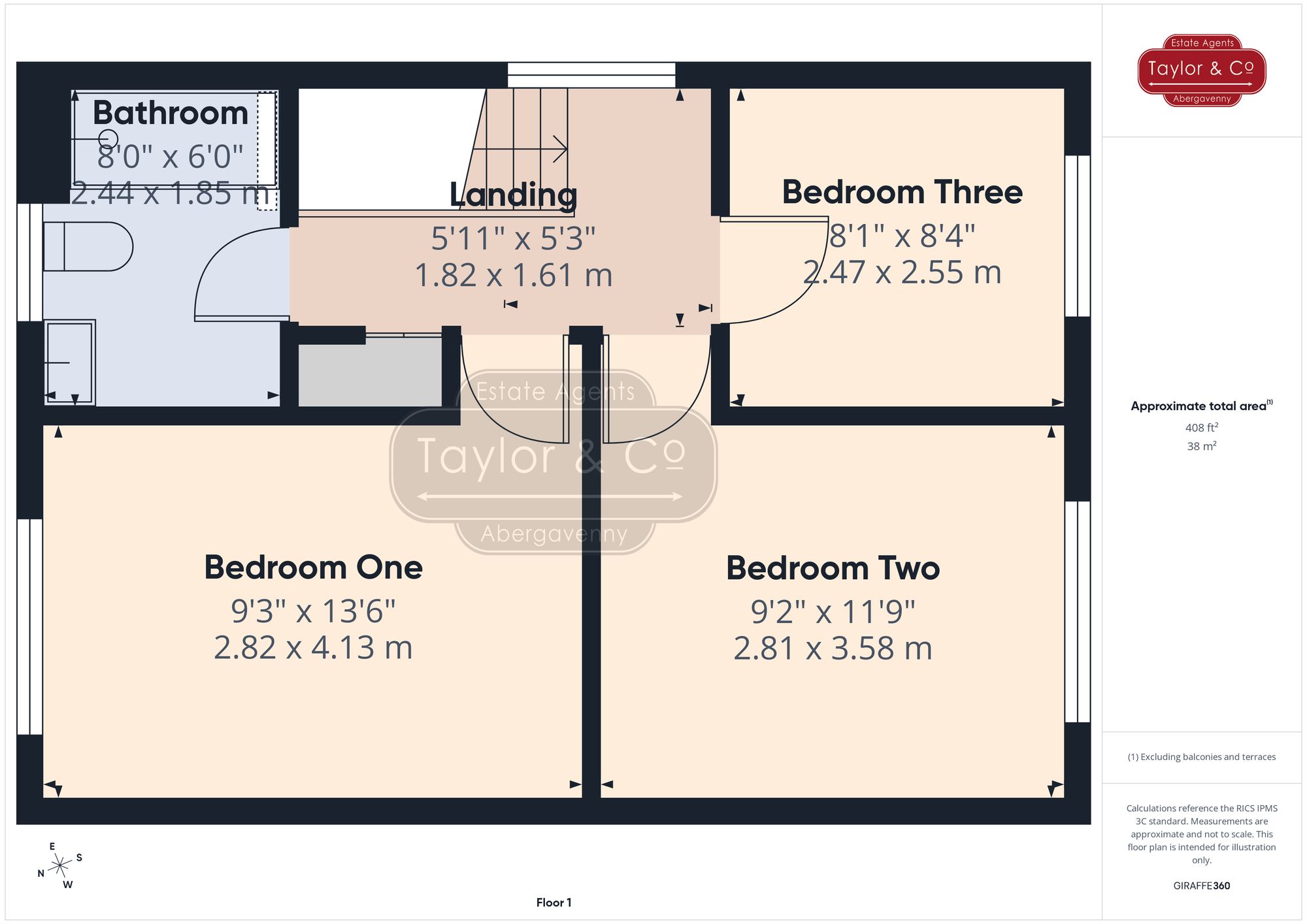 Floorplans For Cwmbeth Close, Crickhowell, NP8