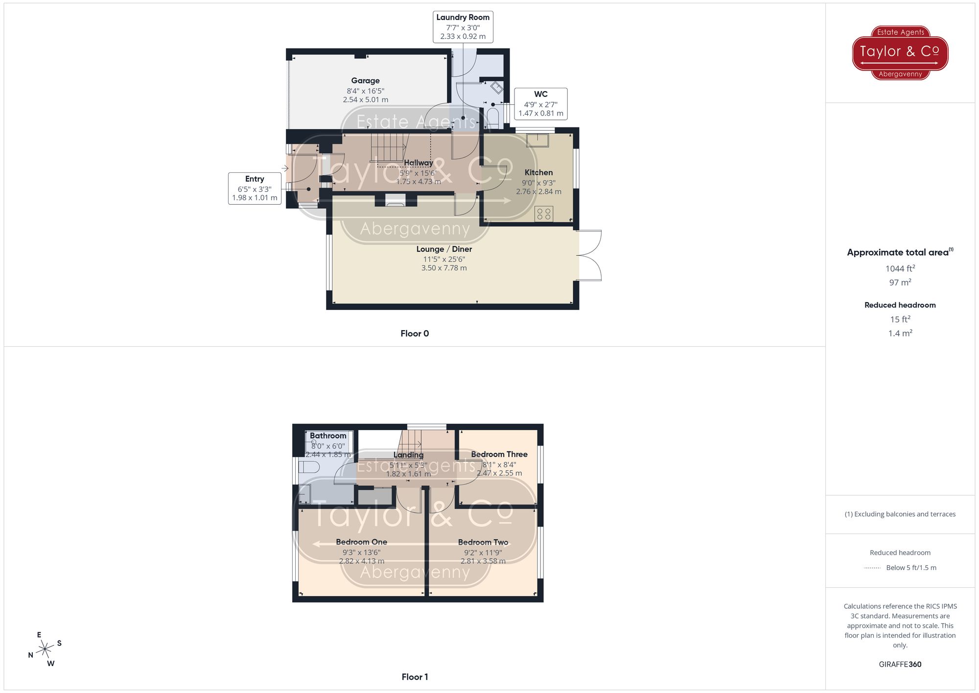 Floorplans For Cwmbeth Close, Crickhowell, NP8