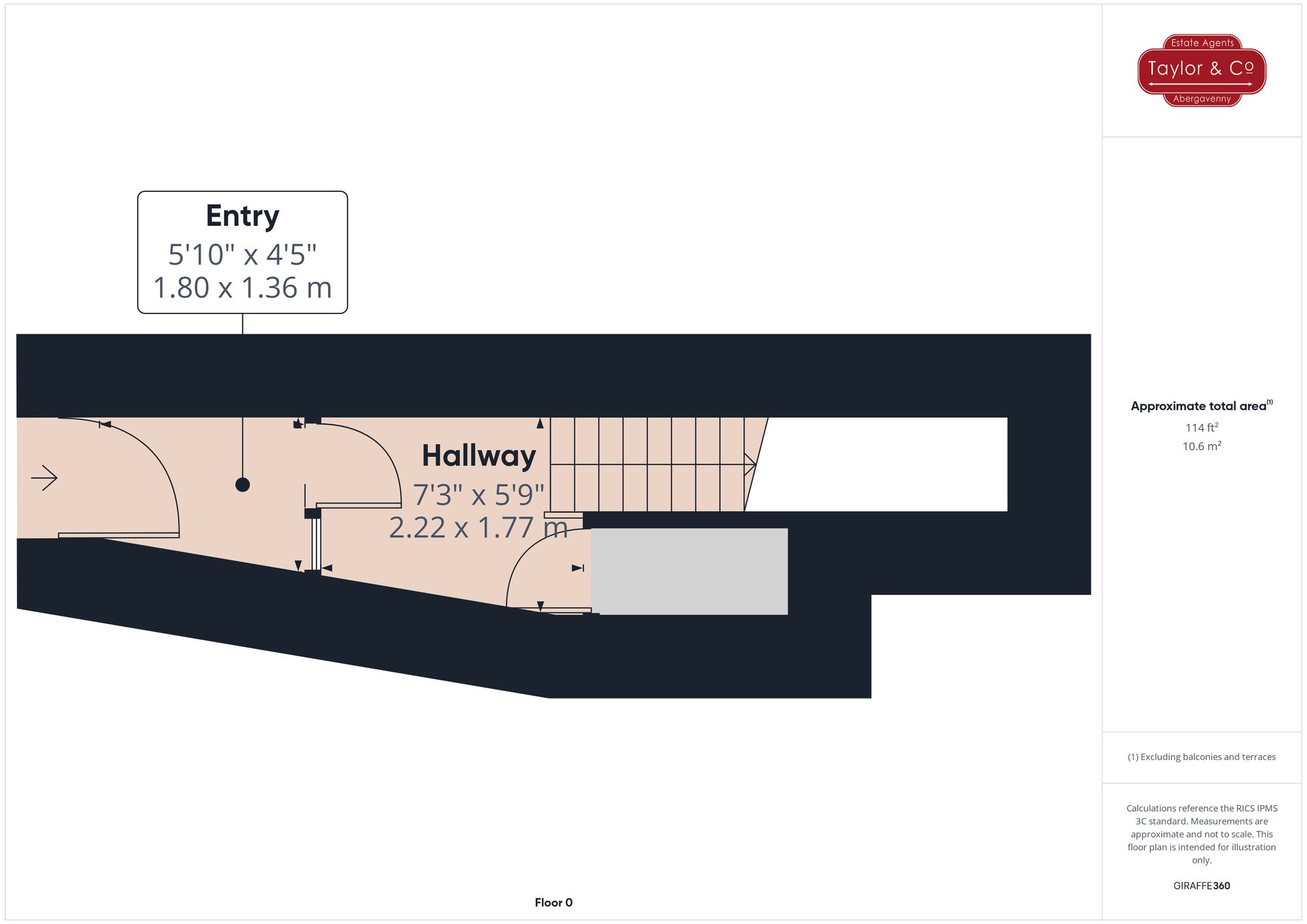 Floorplans For High Street, Crickhowell, NP8