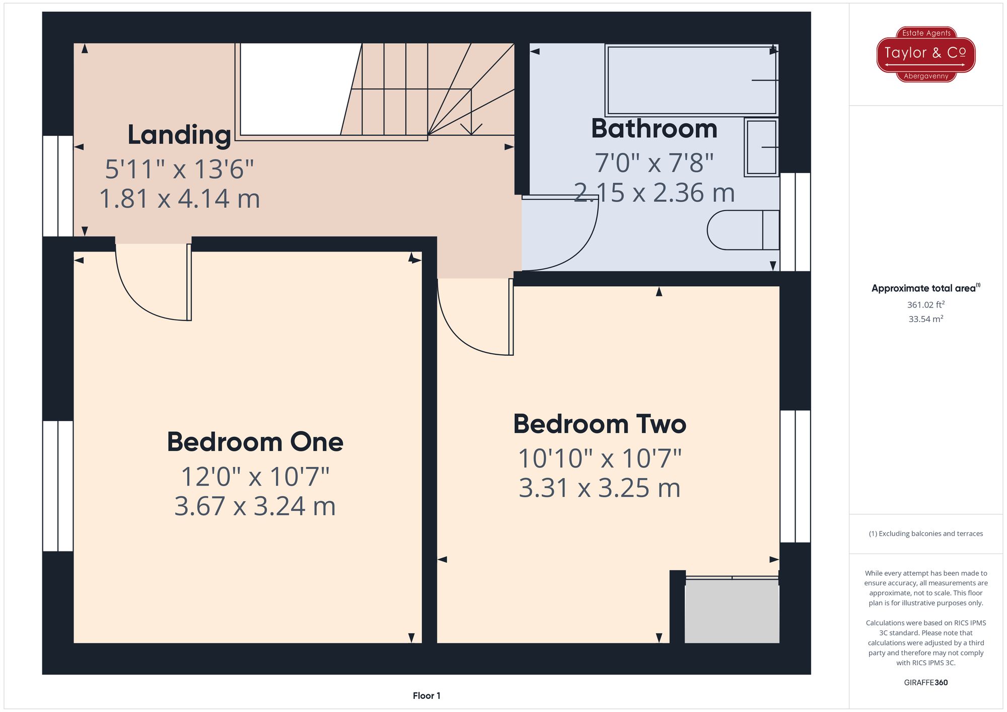 Floorplans For Main Road, Gilwern, NP7