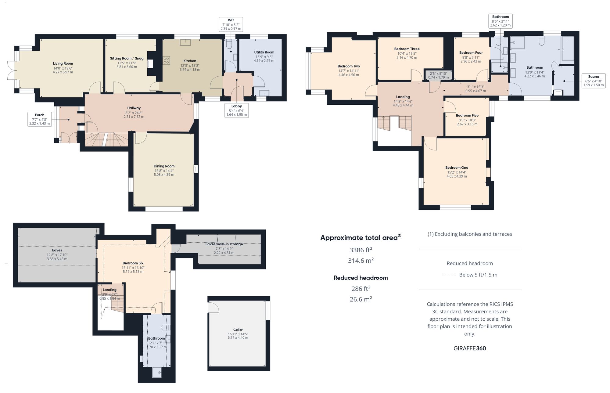 Floorplans For Hereford Road, Abergavenny, NP7