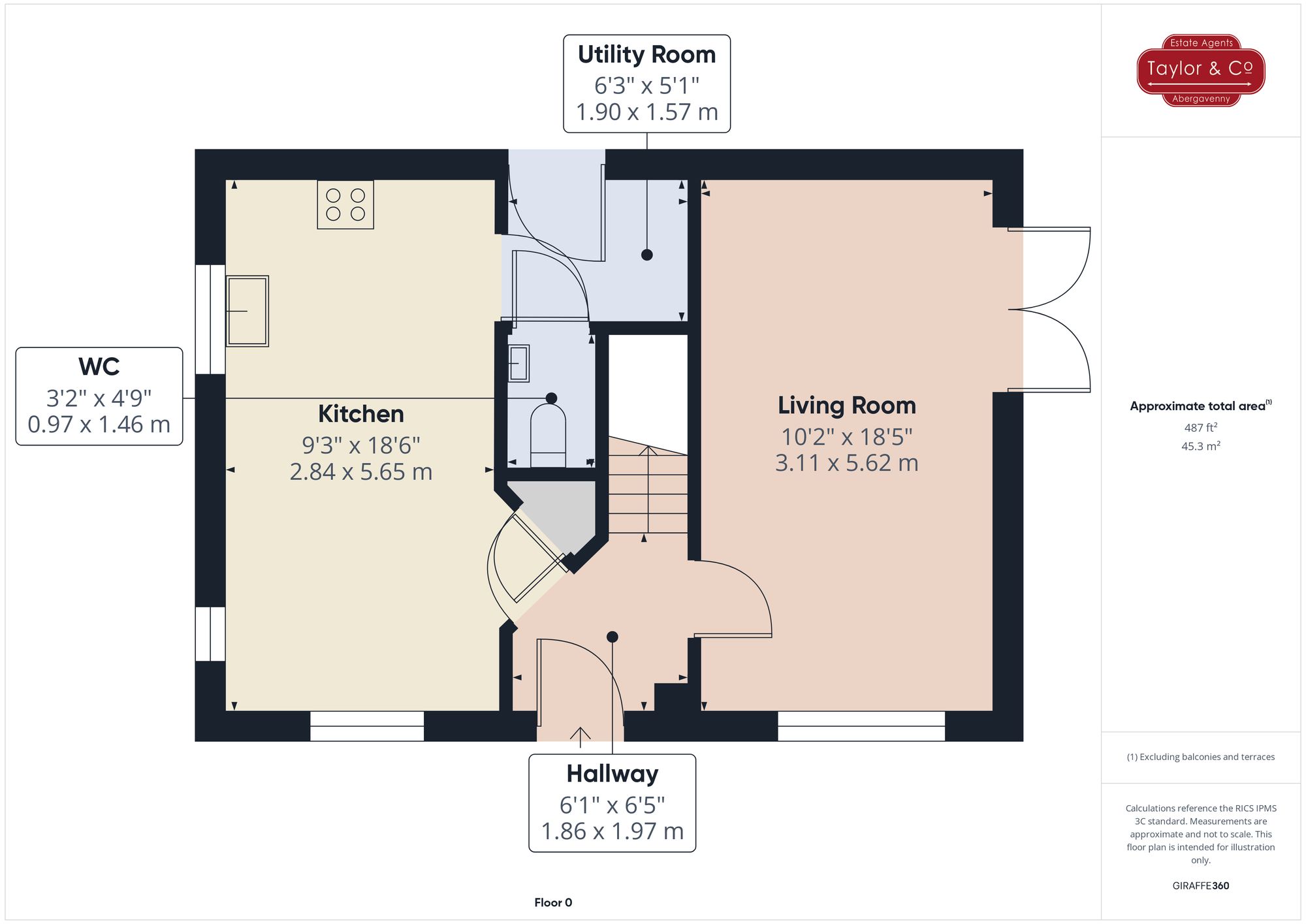 Floorplans For Hanratte Close, Llantilio Pertholey, NP7
