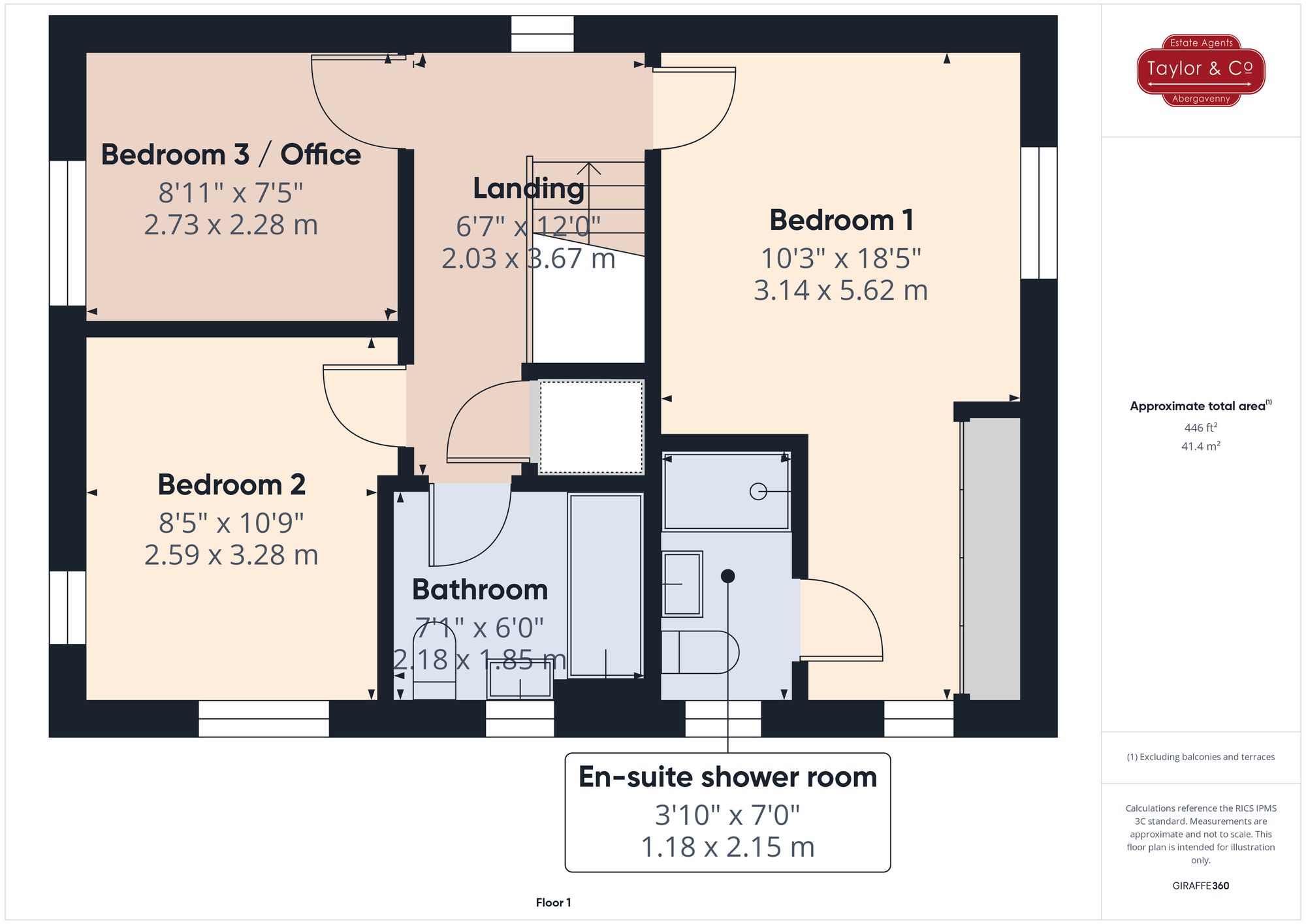 Floorplans For Hanratte Close, Llantilio Pertholey, NP7