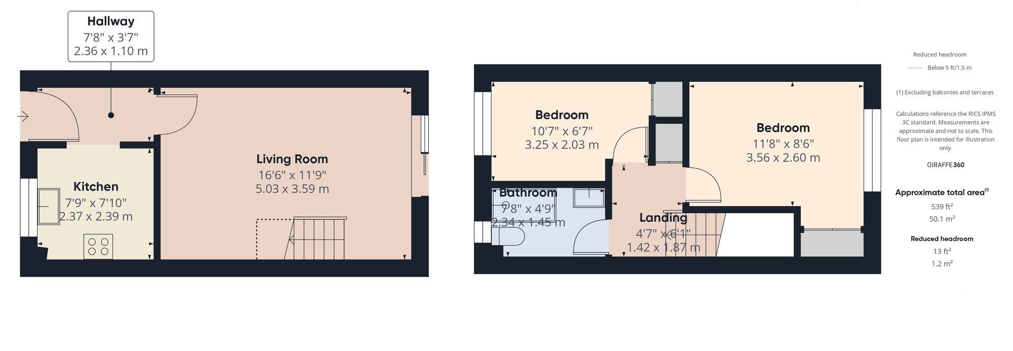 Floorplans For Waterside, Abergavenny, NP7