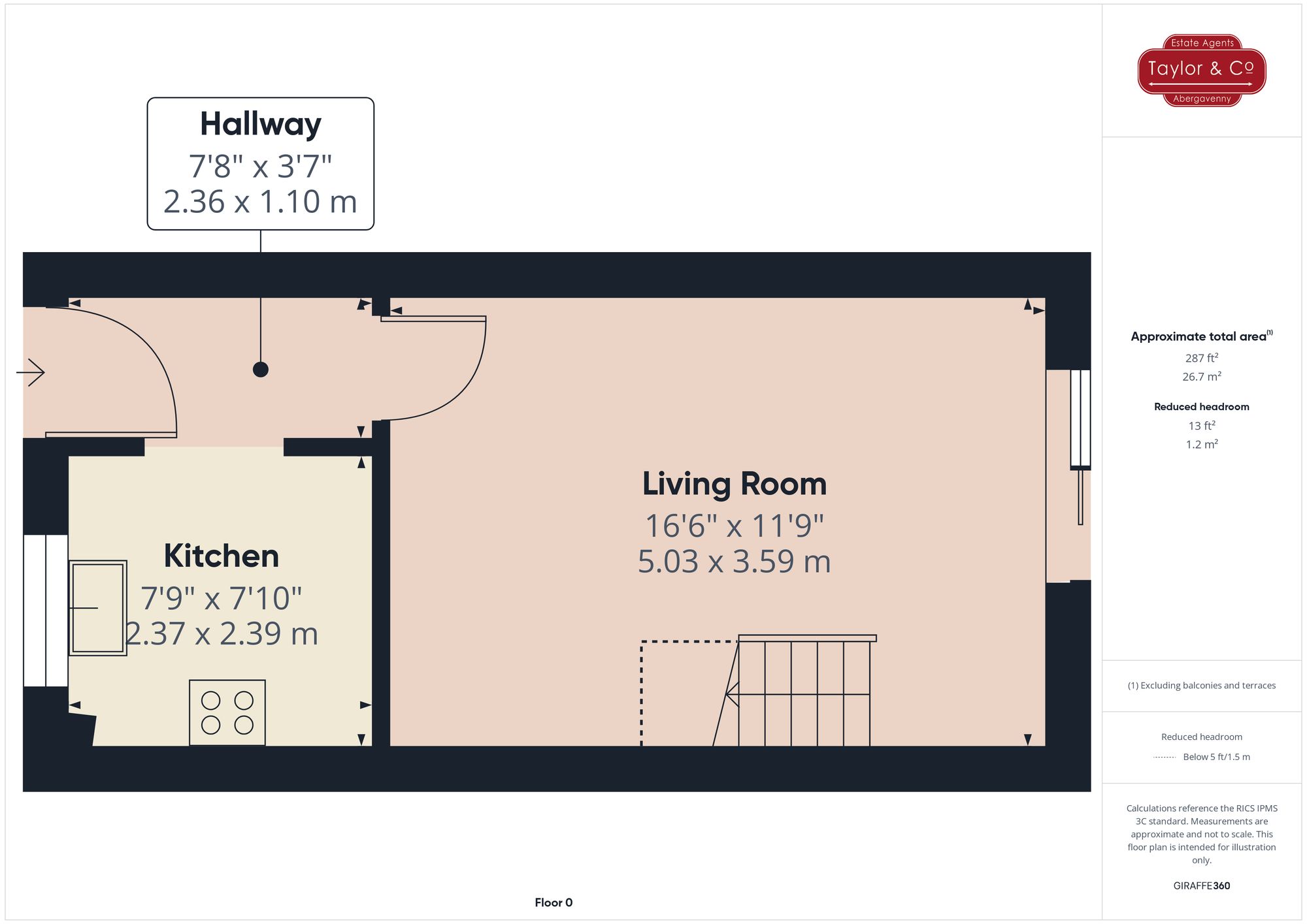 Floorplans For Waterside, Abergavenny, NP7