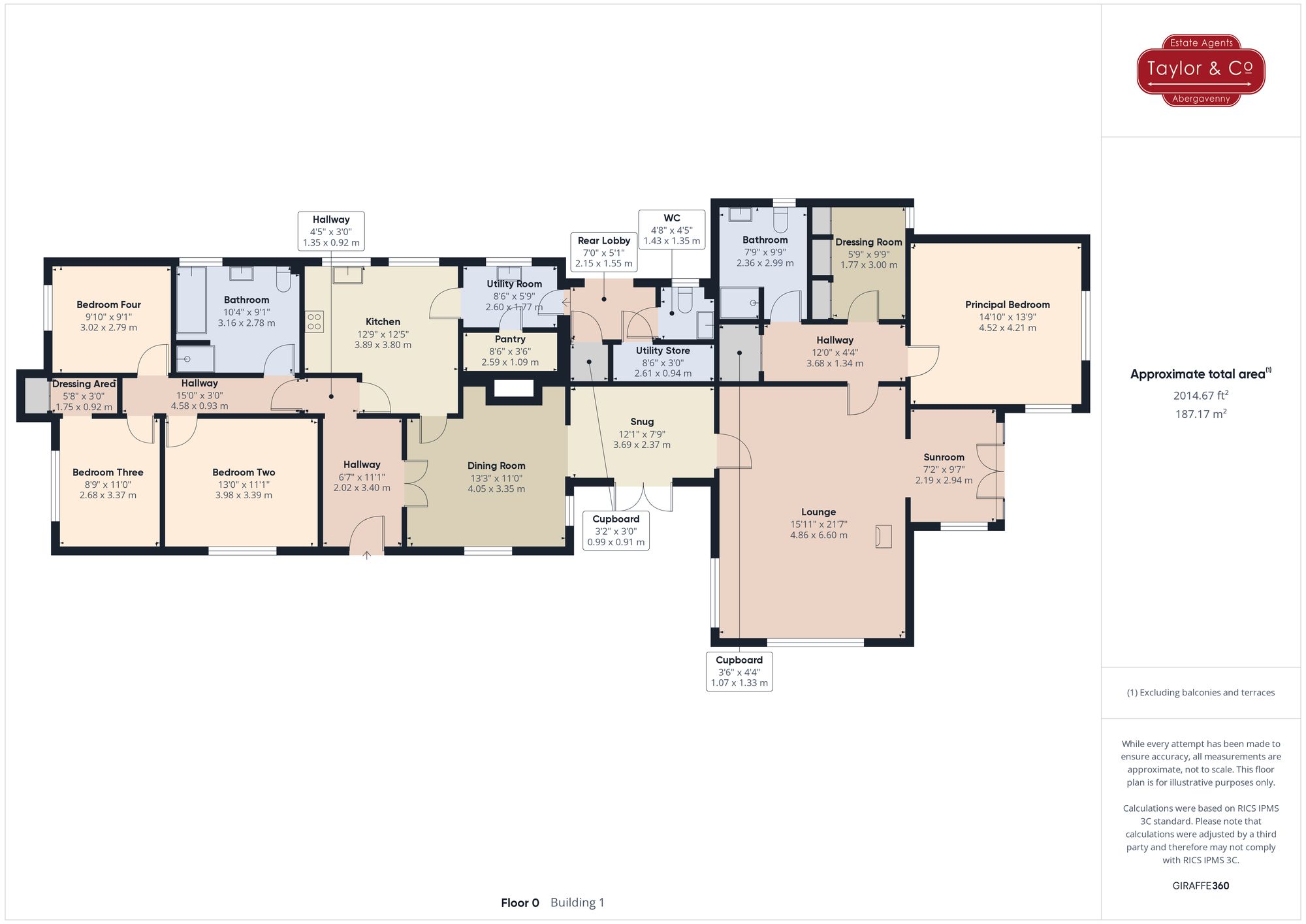 Floorplans For Llantilio Crossenny, Abergavenny, NP7
