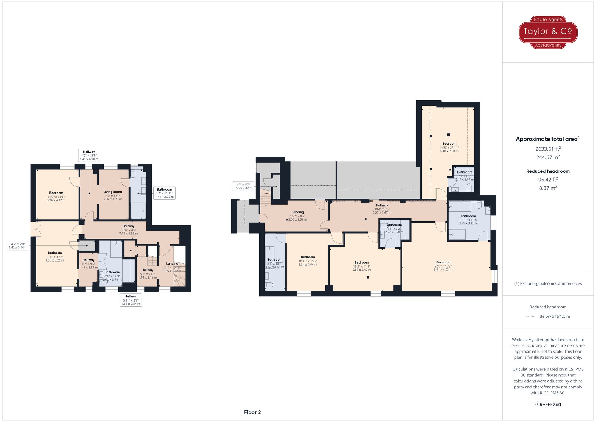 Floorplans For Llangattock, Powys, NP8