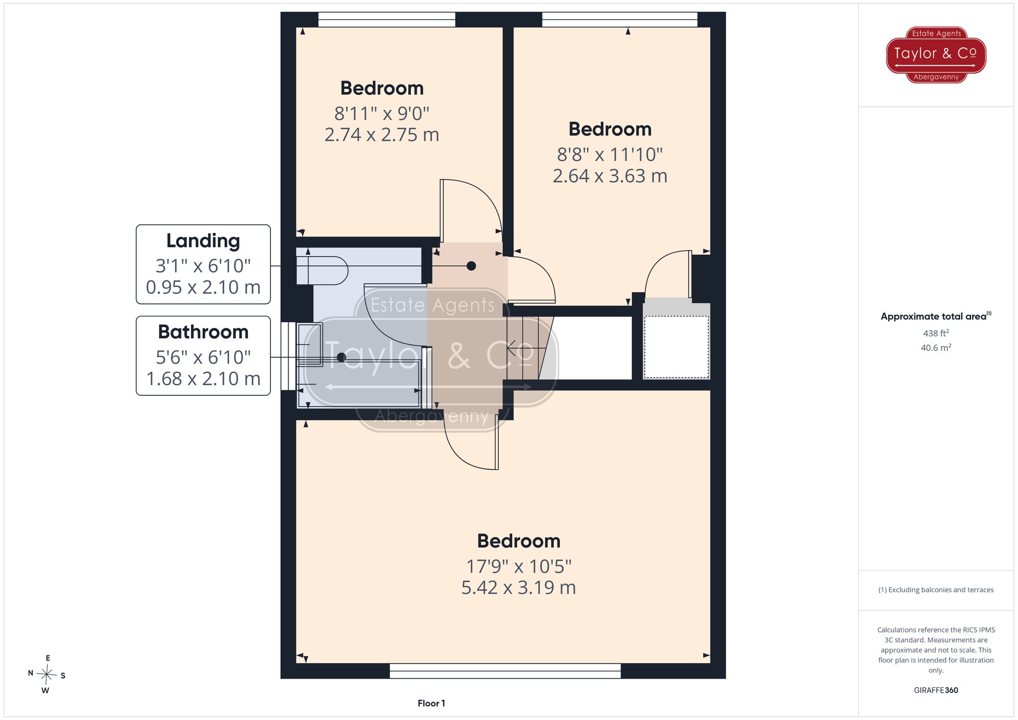 Floorplans For Elms Road, Govilon, NP7