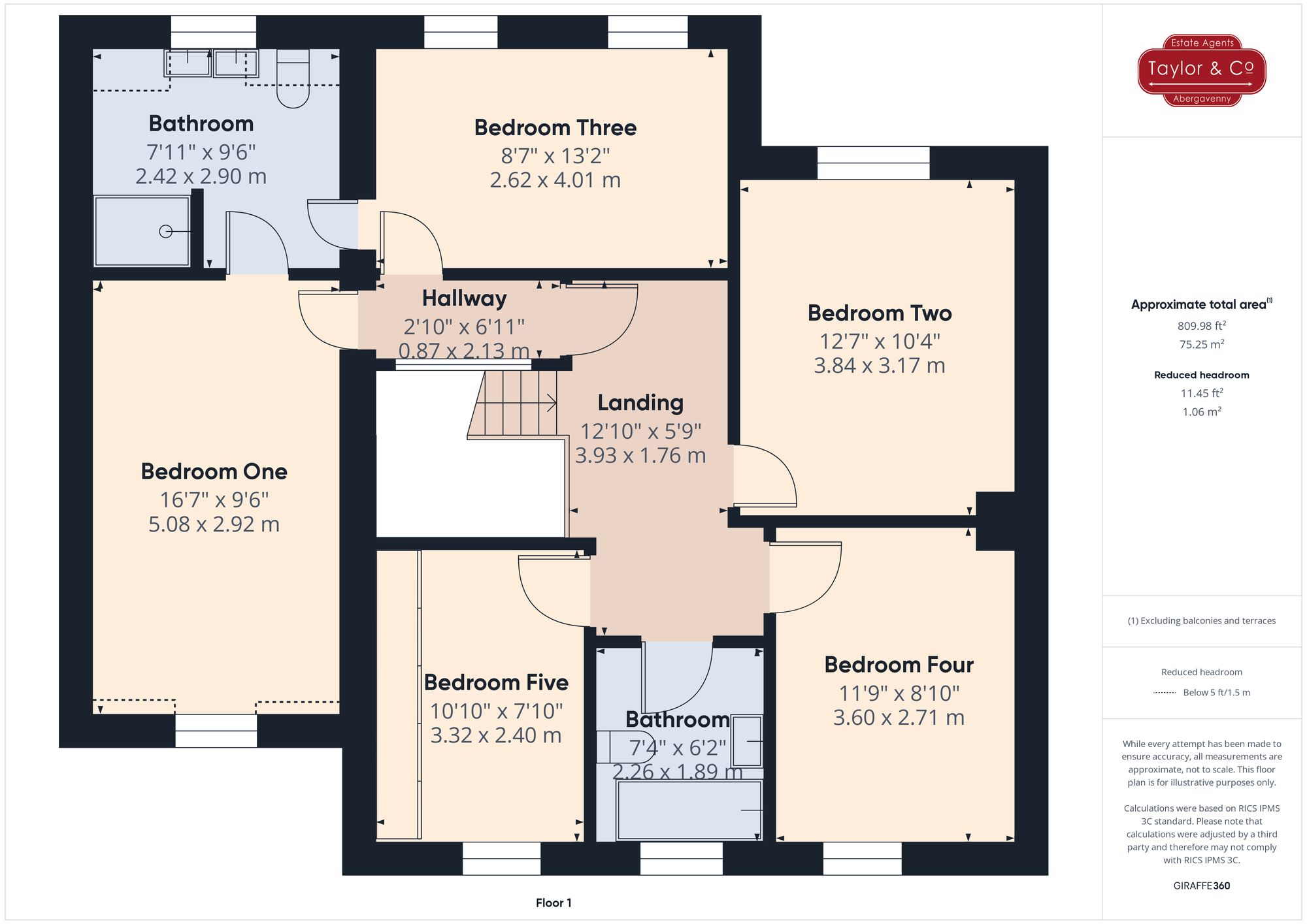Floorplans For Lower Station Road, Clydach, NP7