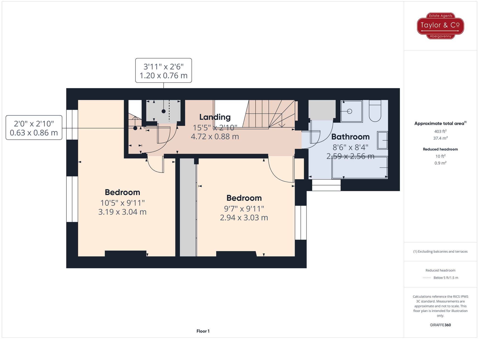 Floorplans For Llanbedr Road, Crickhowell, NP8