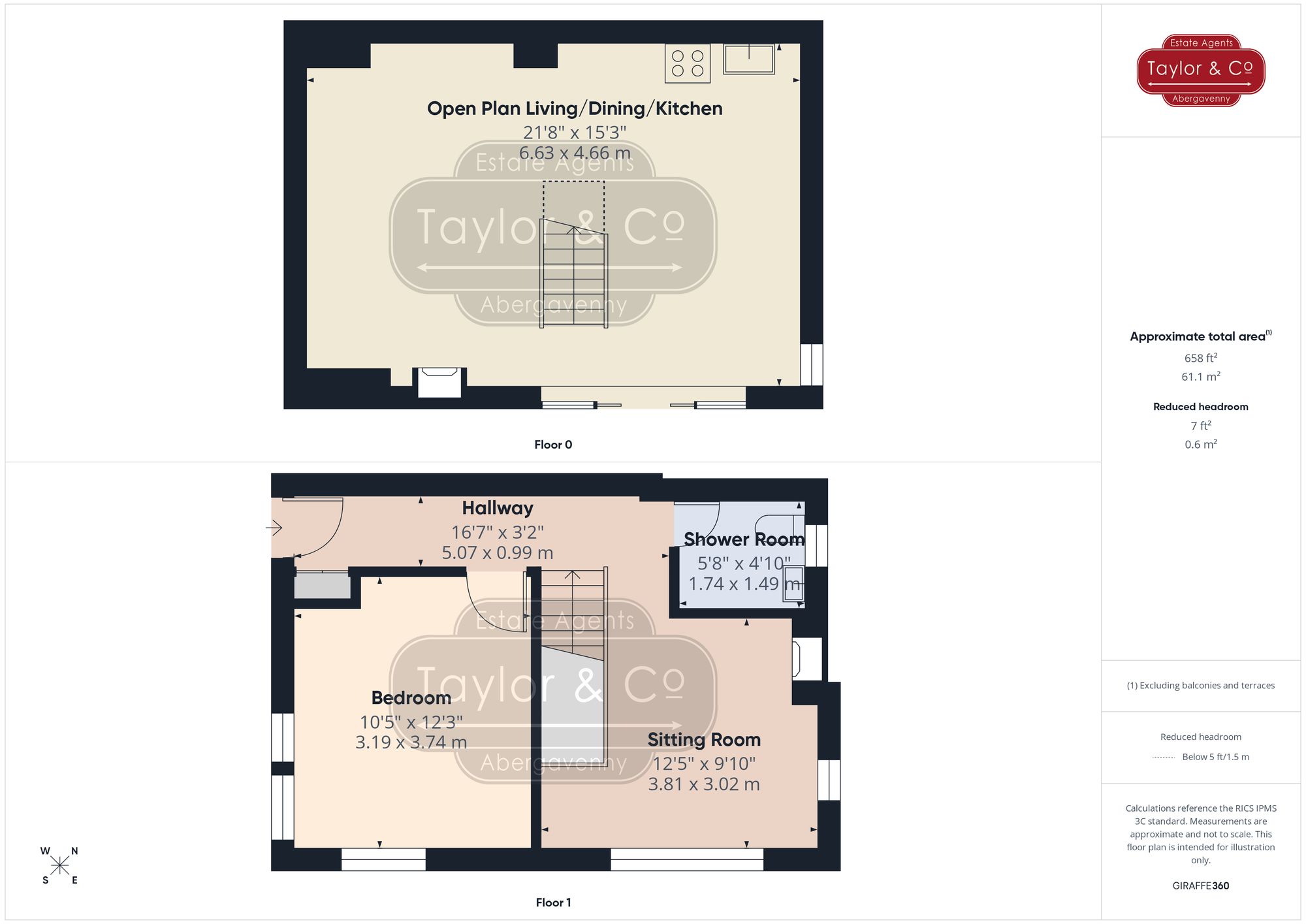 Floorplans For Tyla Road, Govilon, NP7