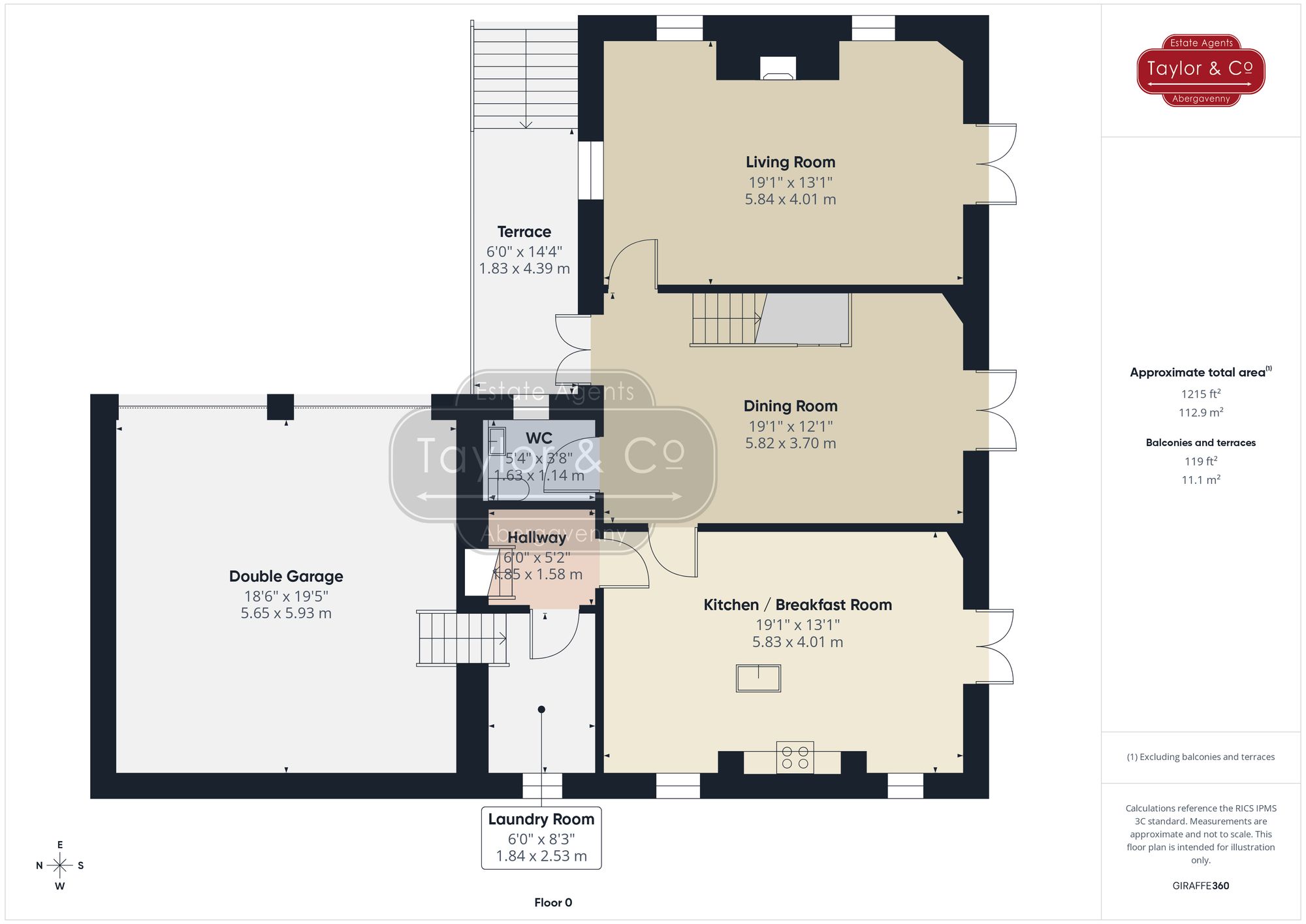 Floorplans For Penyffyddlwyn Lane, Llanelly Hill, NP7