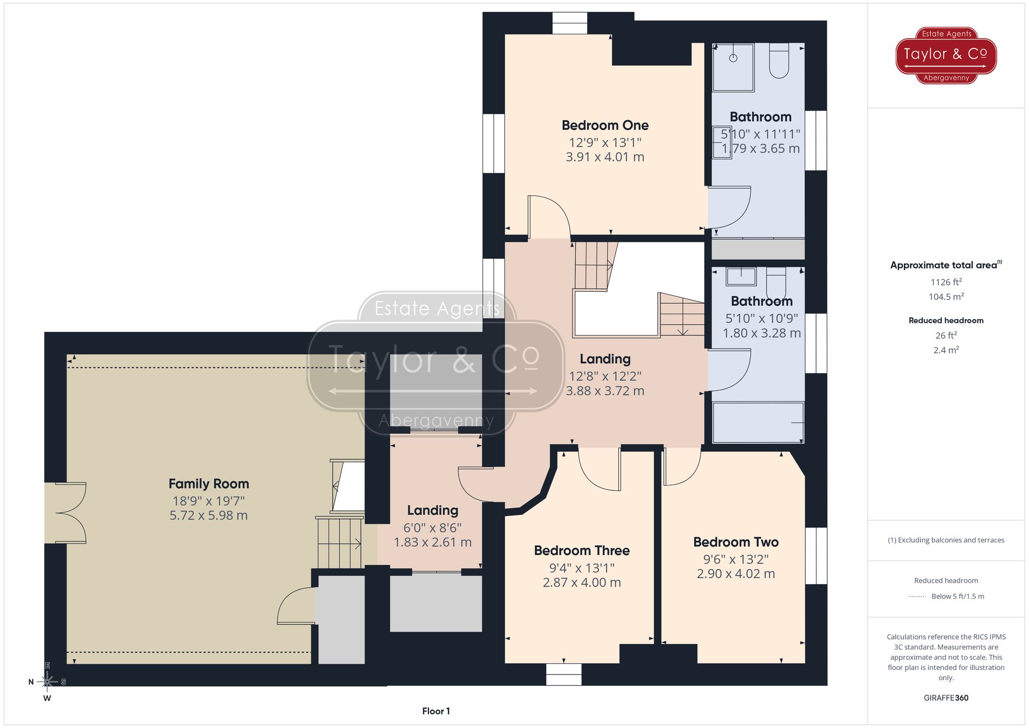 Floorplans For Penyffyddlwyn Lane, Llanelly Hill, NP7