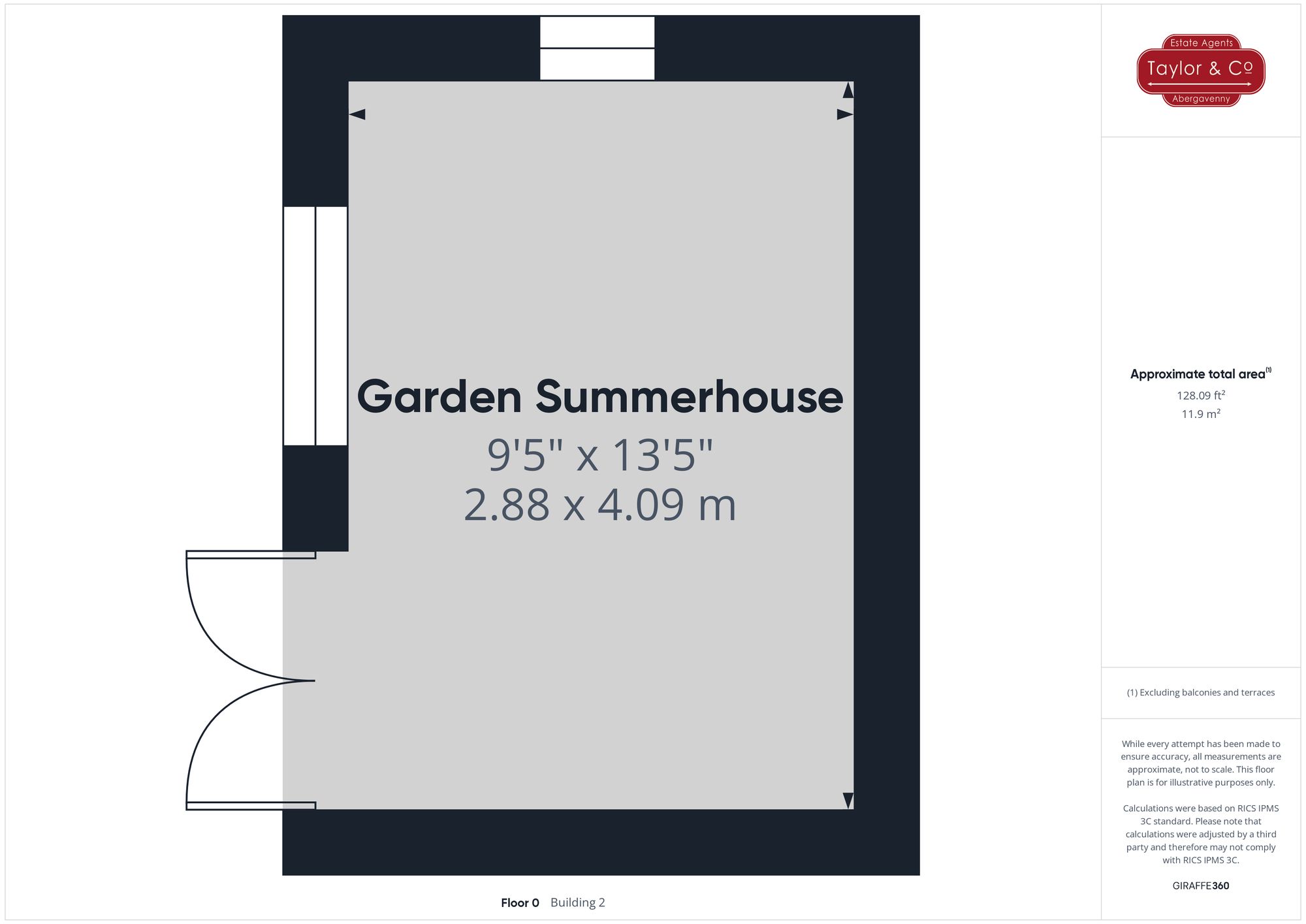 Floorplans For Gladys Place, Llanfoist, NP7