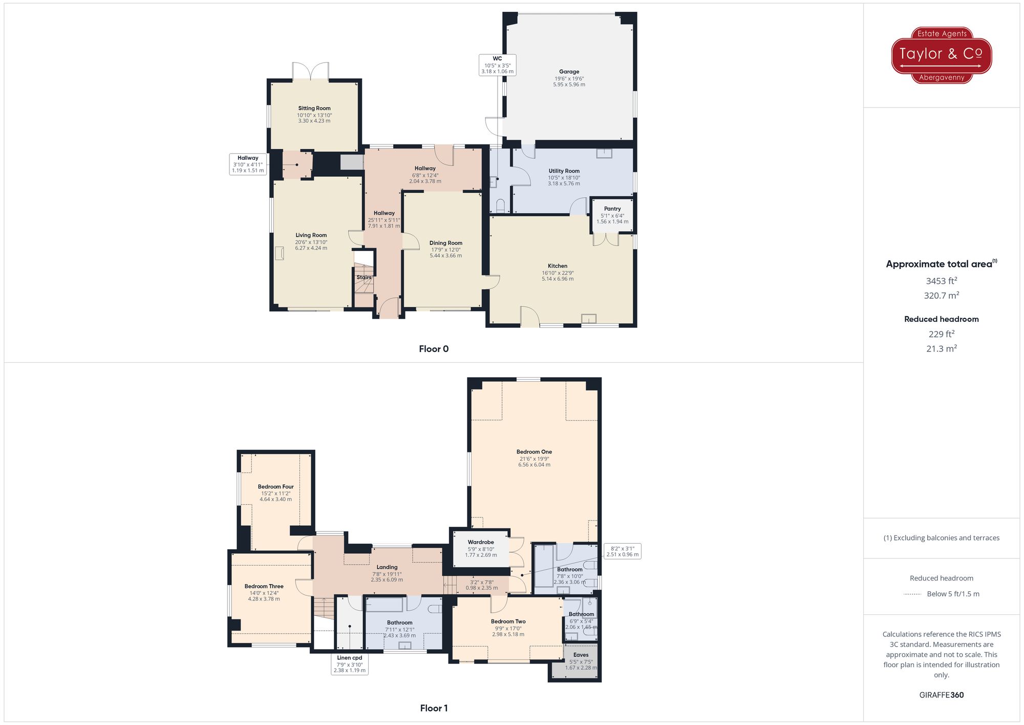Floorplans For Llanbedr, Crickhowell, NP8