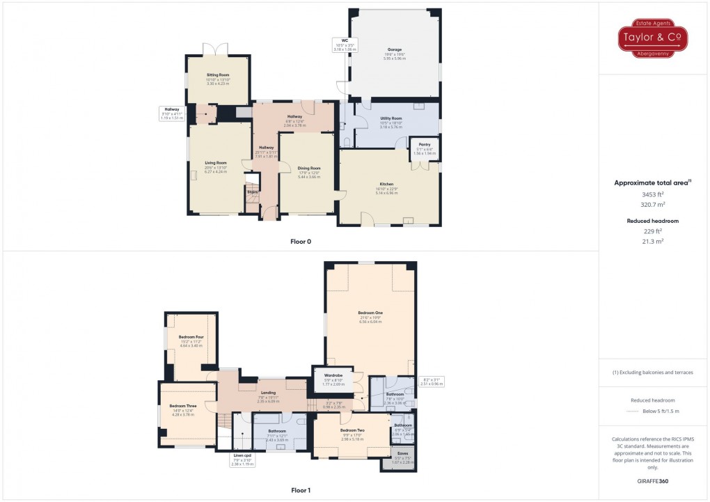 Floorplan for Llanbedr, Crickhowell, NP8