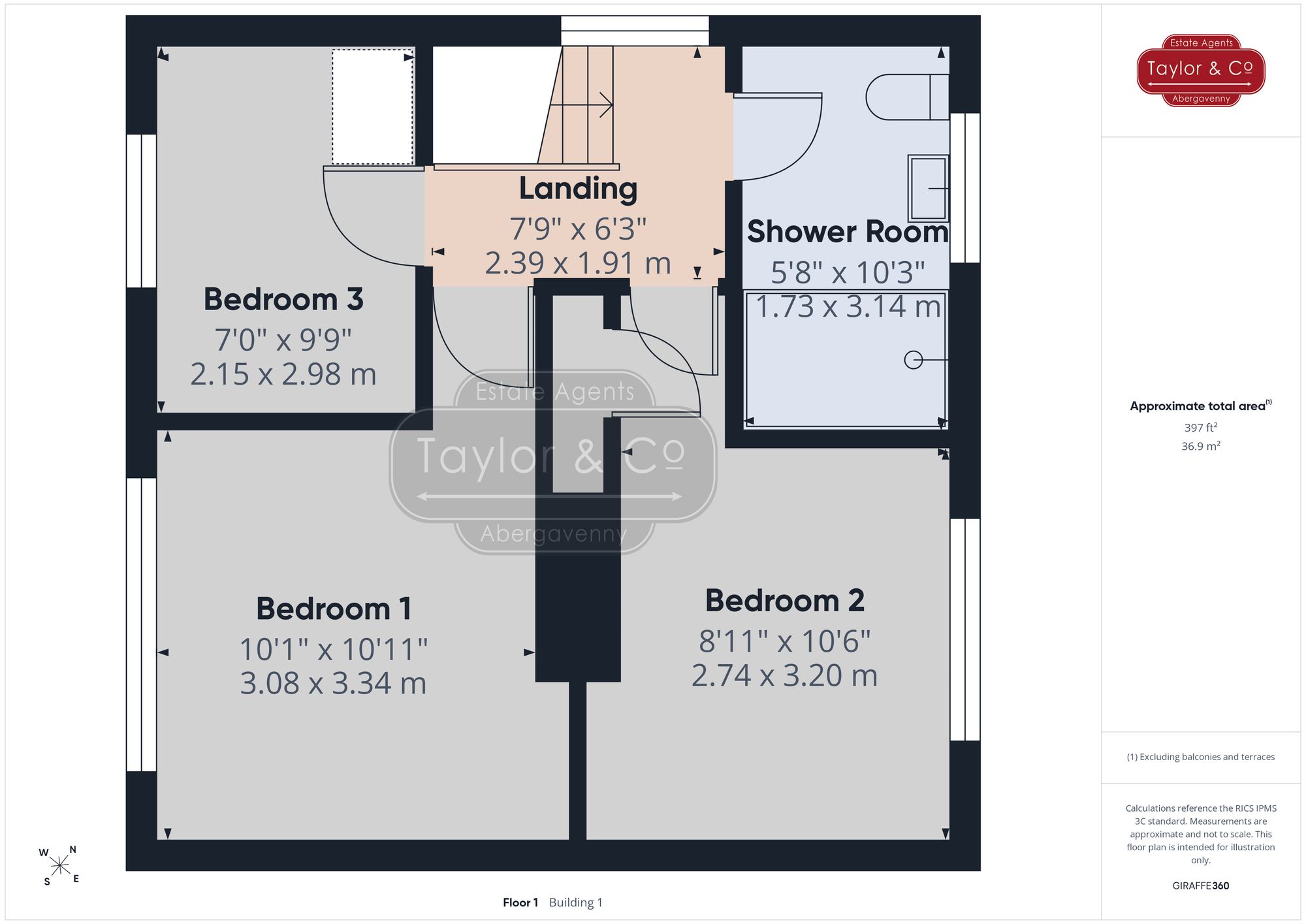 Floorplans For Llwynu Lane, Abergavenny, NP7