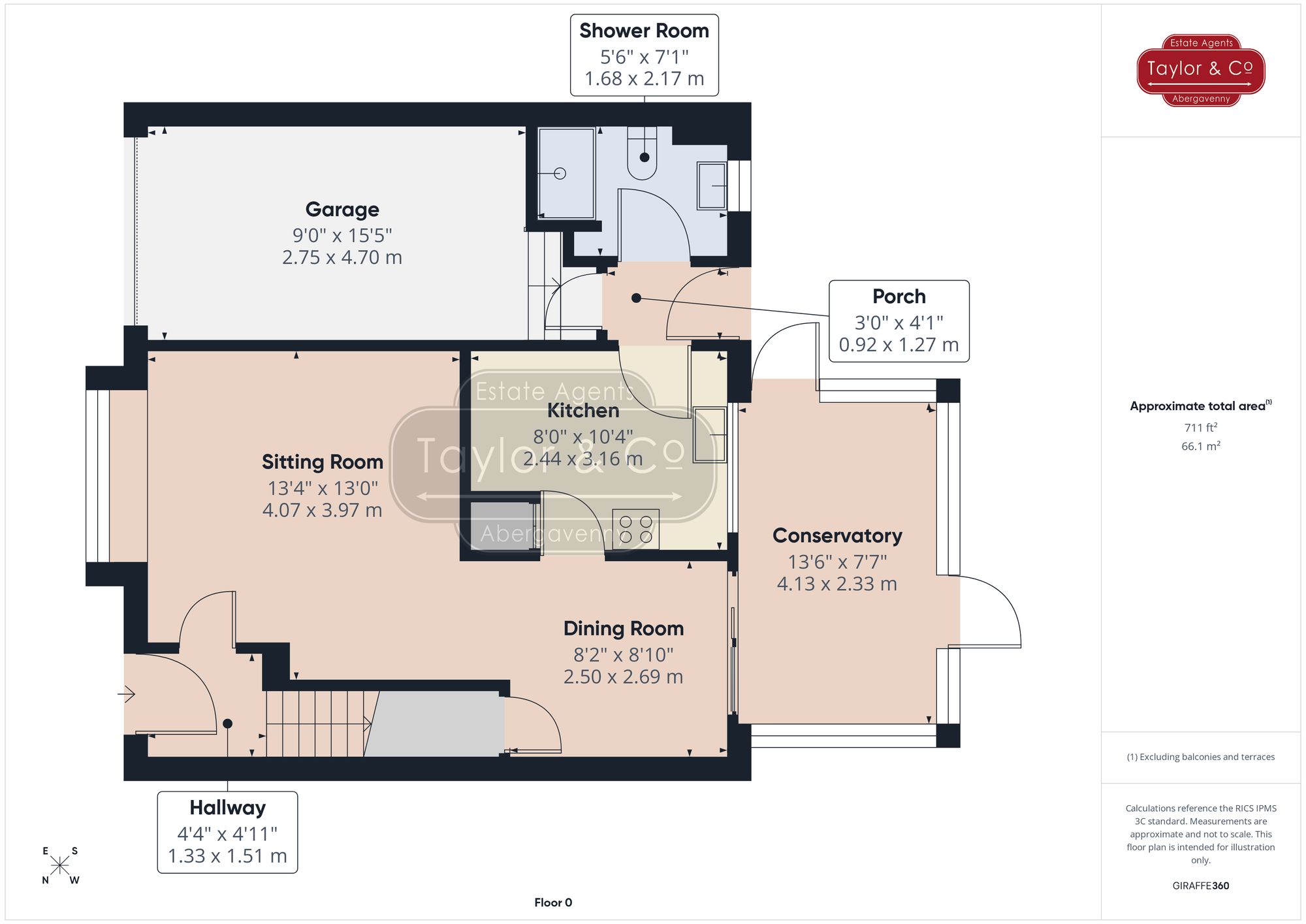 Floorplans For Croesonen Parc, Abergavenny, NP7