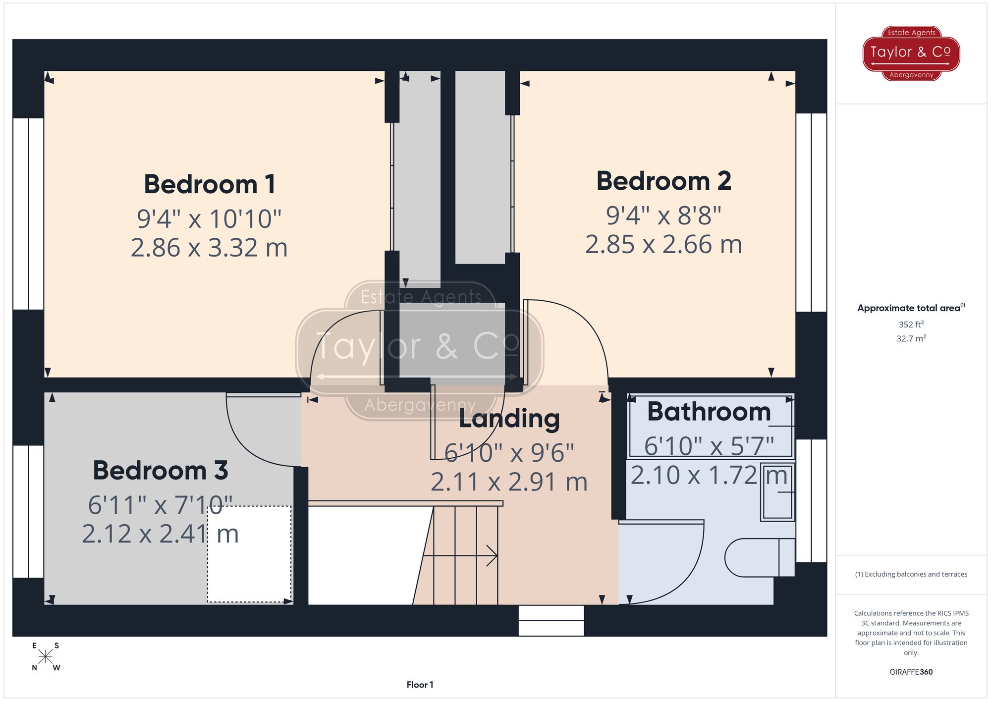 Floorplans For Croesonen Parc, Abergavenny, NP7