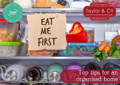 Top tips for an organised home