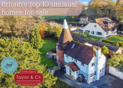 Britain's top 10 unusual homes for sale