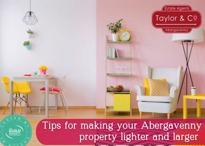 Tips to make your Abergavenny property look lighter and larger