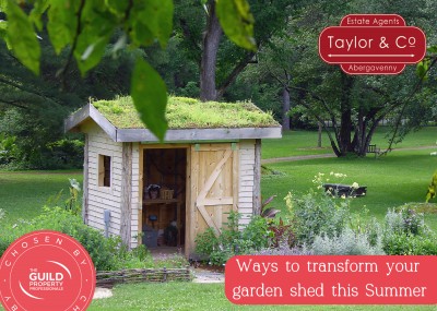 Ways to transform your garden shed this Summer