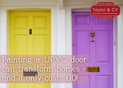 Painting a UPVC door can transform homes – and it only costs £10
