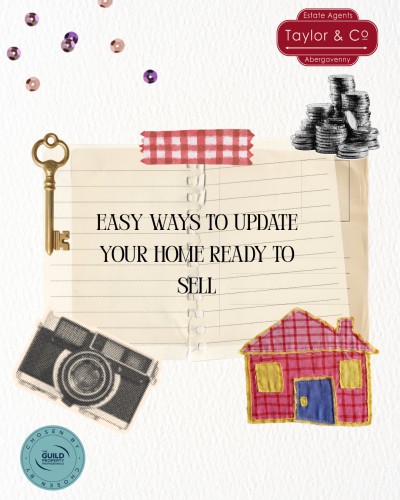 Easy ways to update your home ready to sell