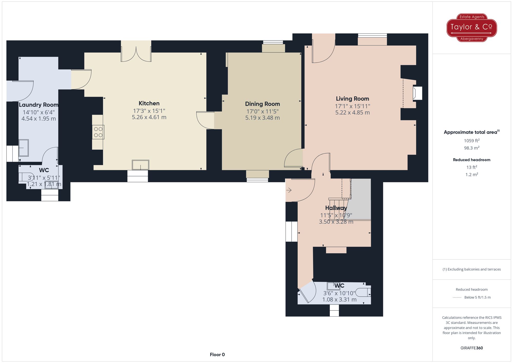 Floorplans For Cwmcarvan, Monmouth, NP25